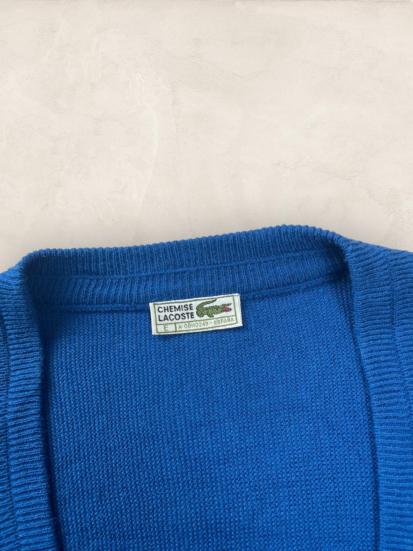 Cardigan Homme Lacoste Bleu électrique XL Ref:3150 - Bleu électrique - XL - amifrip