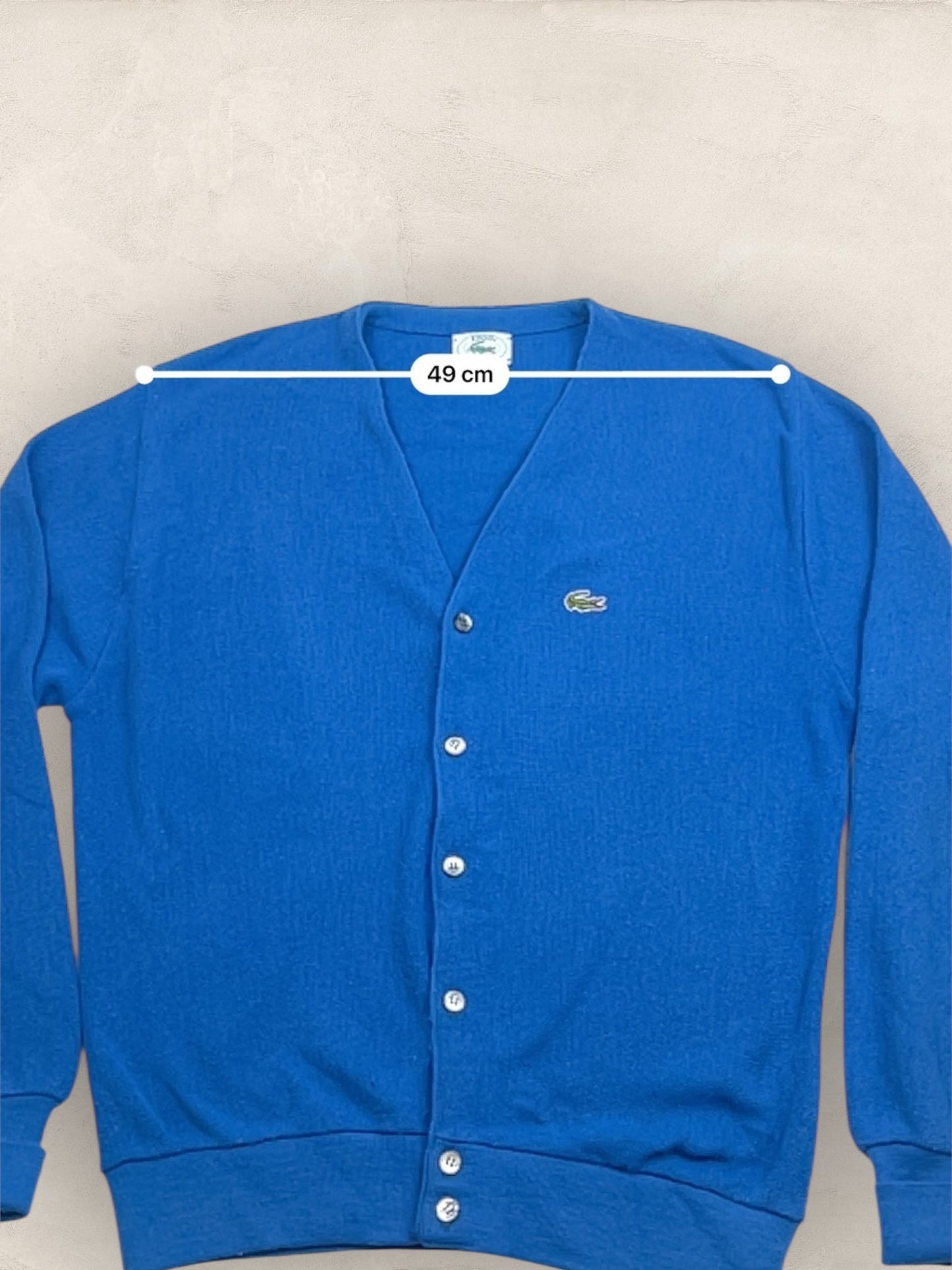 Cardigan Homme Lacoste Bleu L Ref:3185 - Bleu - L - amifrip