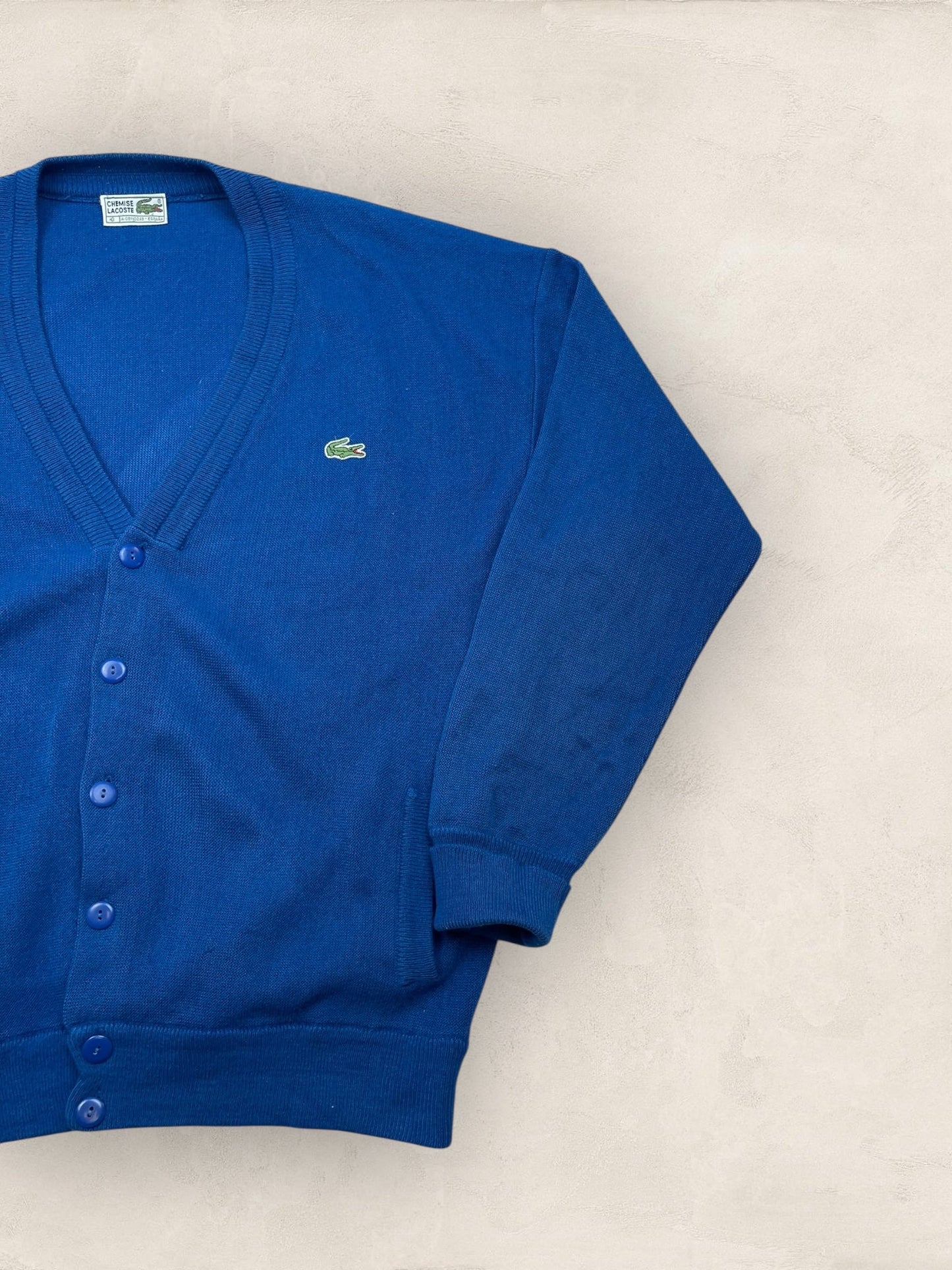 Cardigan Homme Lacoste Bleu L Ref:3371 - Bleu - L - amifrip
