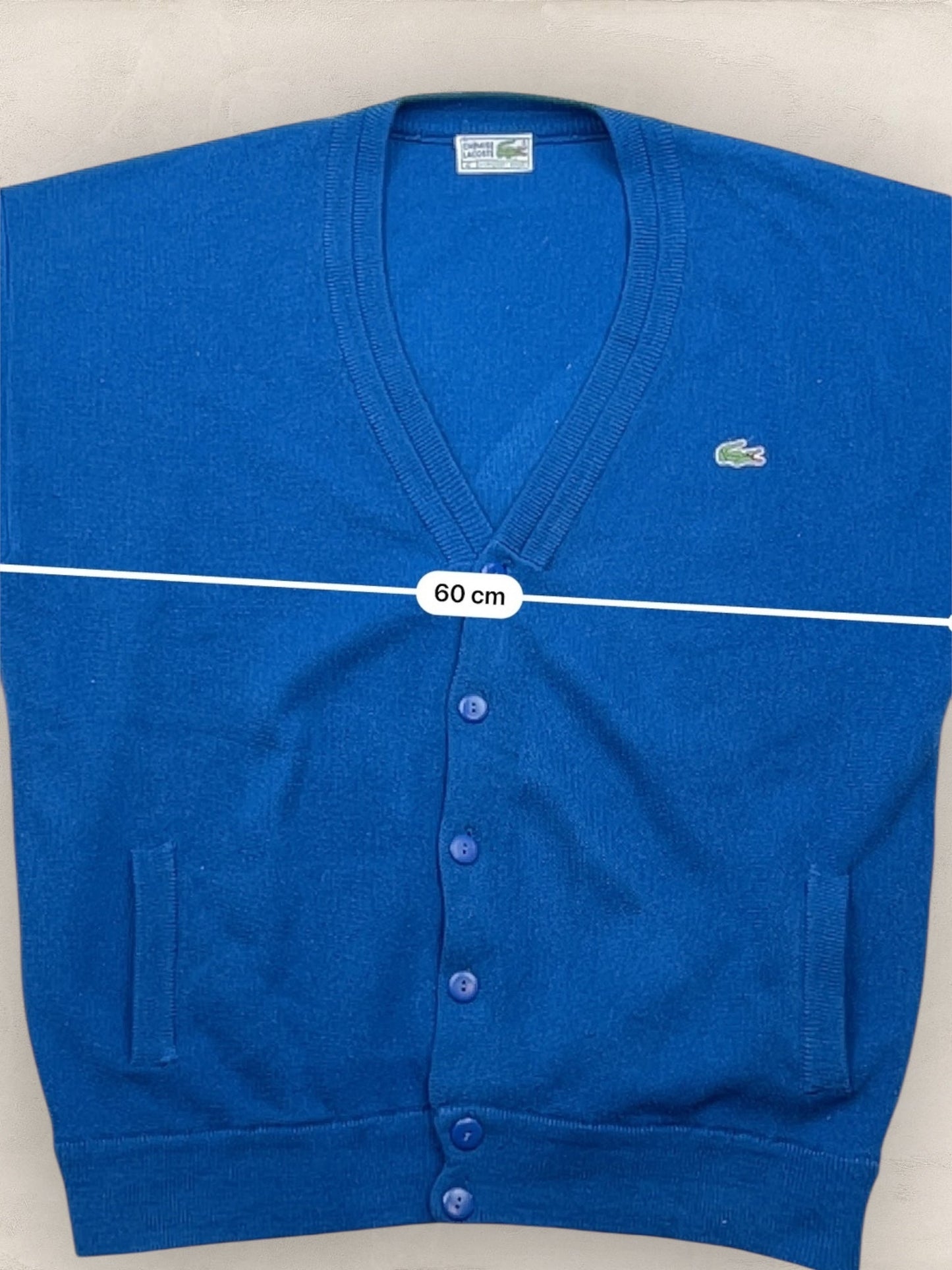 Cardigan Homme Lacoste Bleu L Ref:3371 - Bleu - L - amifrip