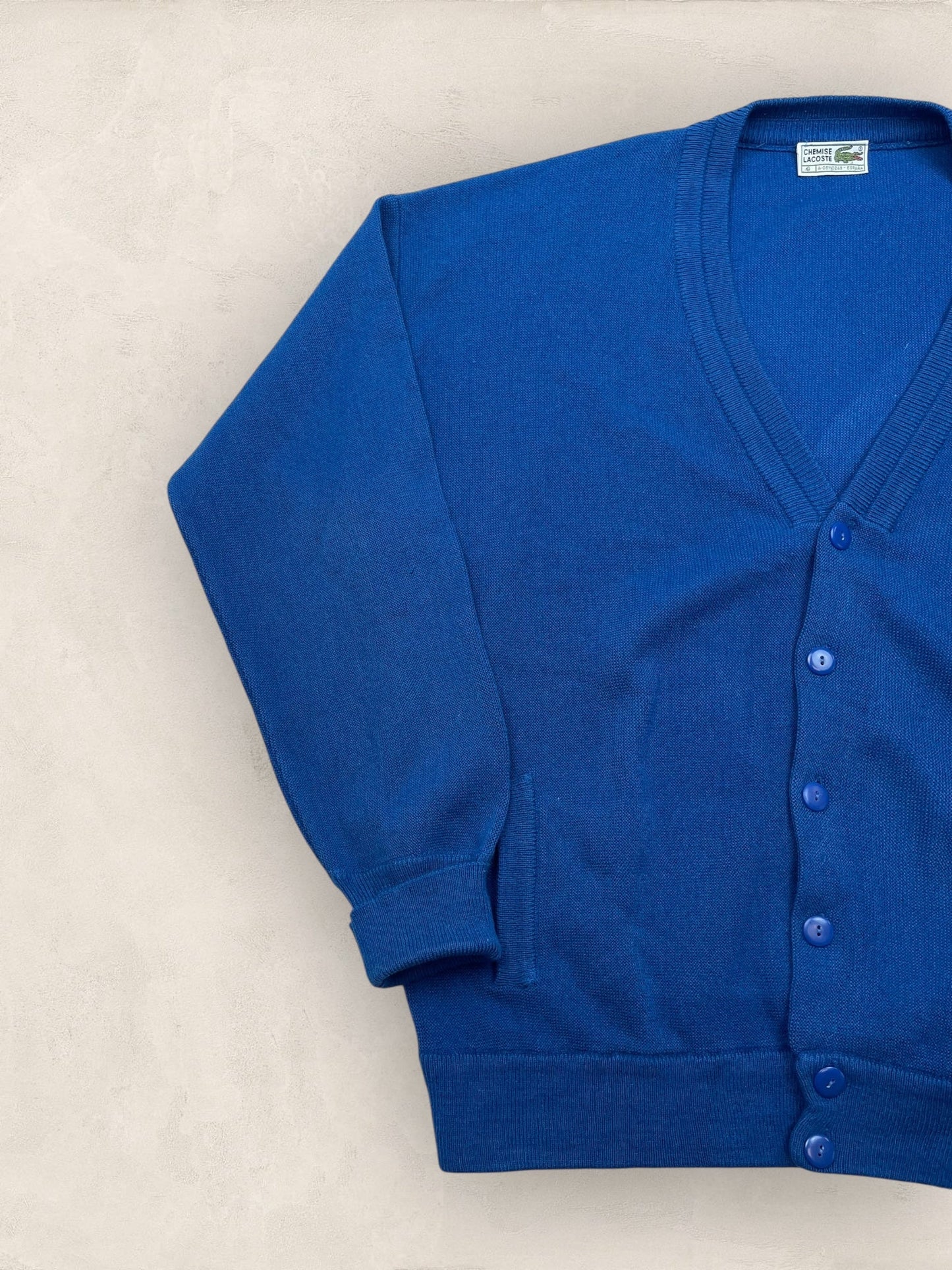 Cardigan Homme Lacoste Bleu L Ref:3371 - Bleu - L - amifrip