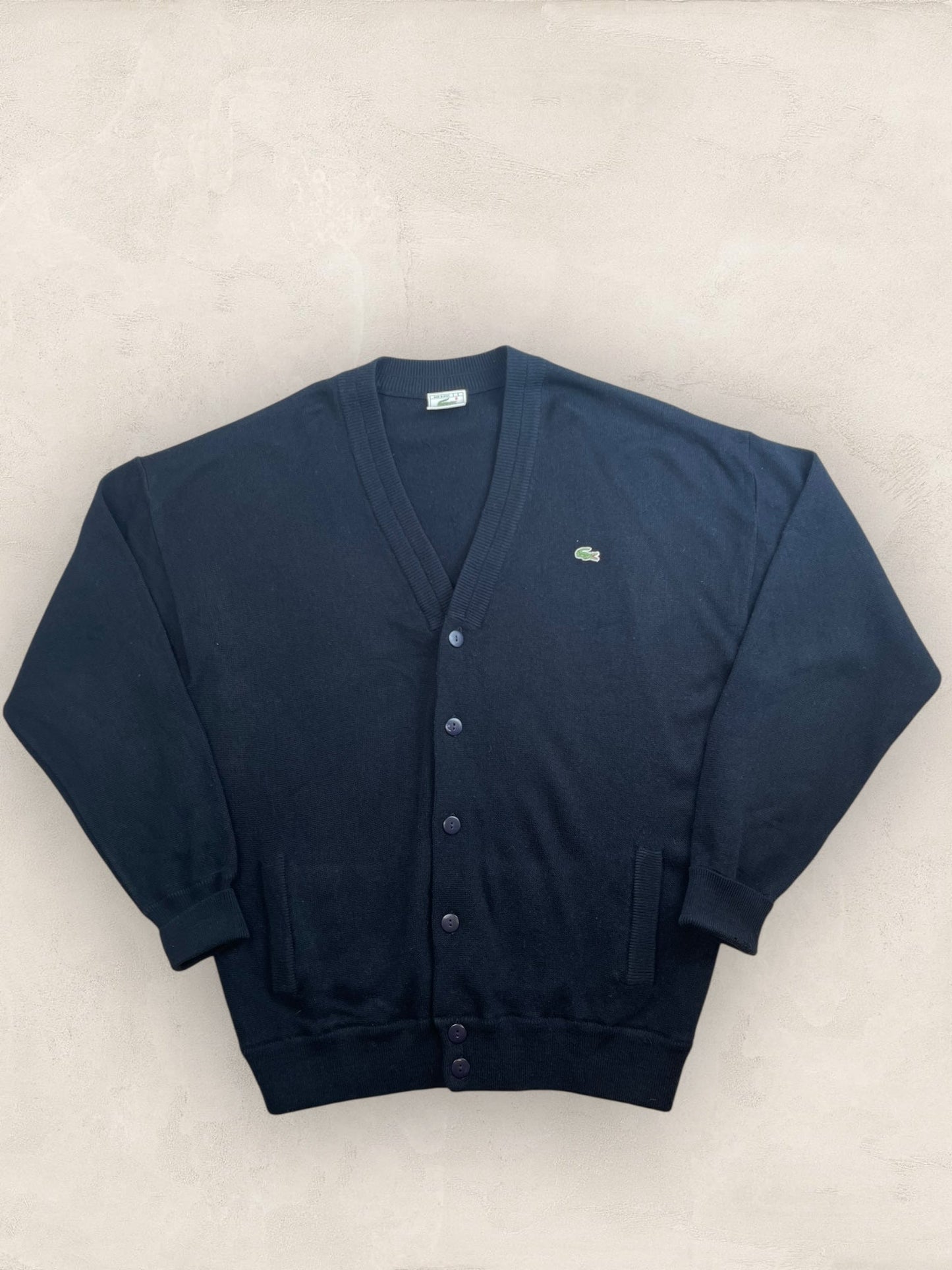 Cardigan Homme Lacoste Bleu Marine L Ref:3291 - Bleu Marine - L - amifrip