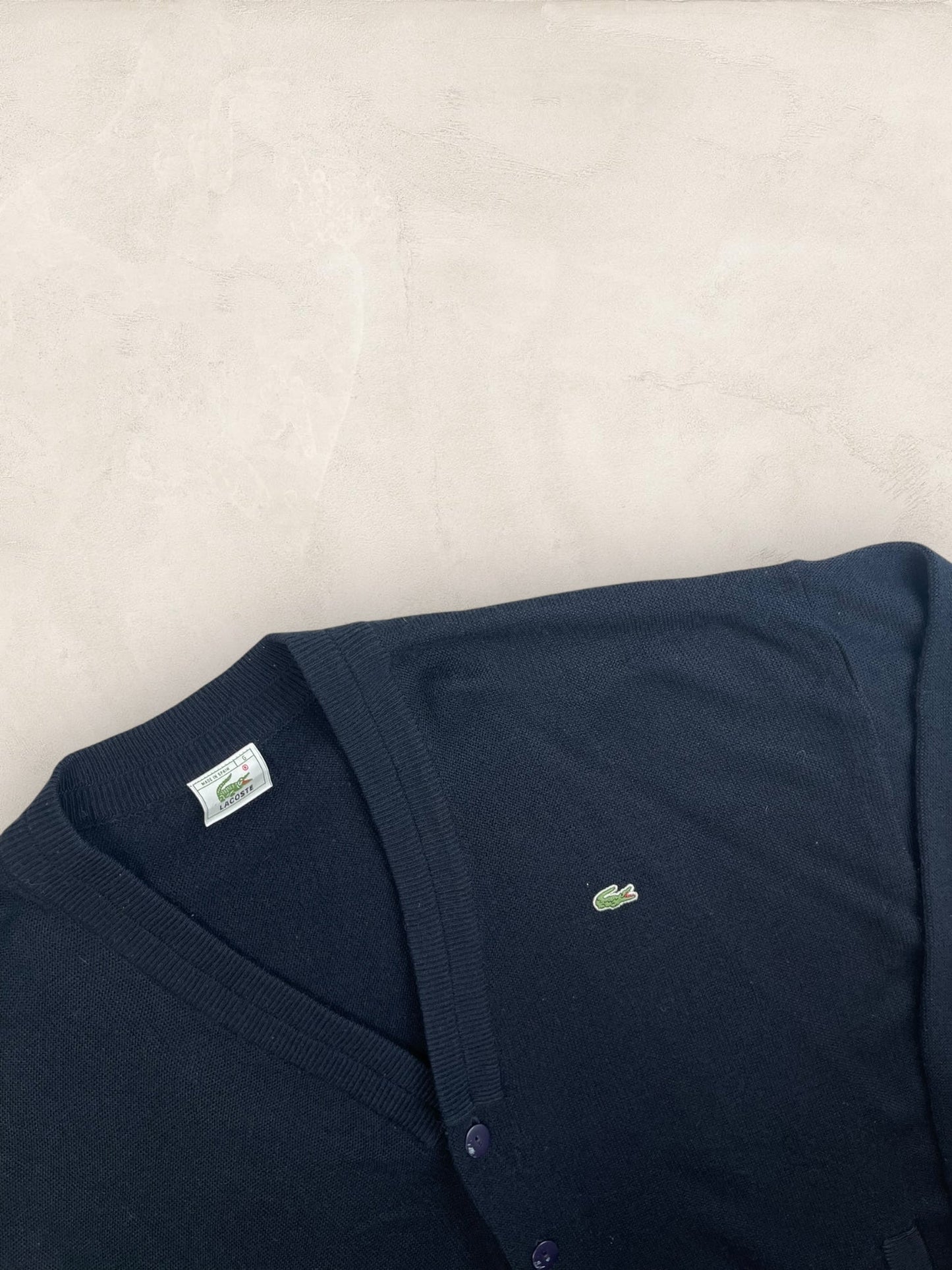 Cardigan Homme Lacoste Bleu Marine L Ref:3291 - Bleu Marine - L - amifrip