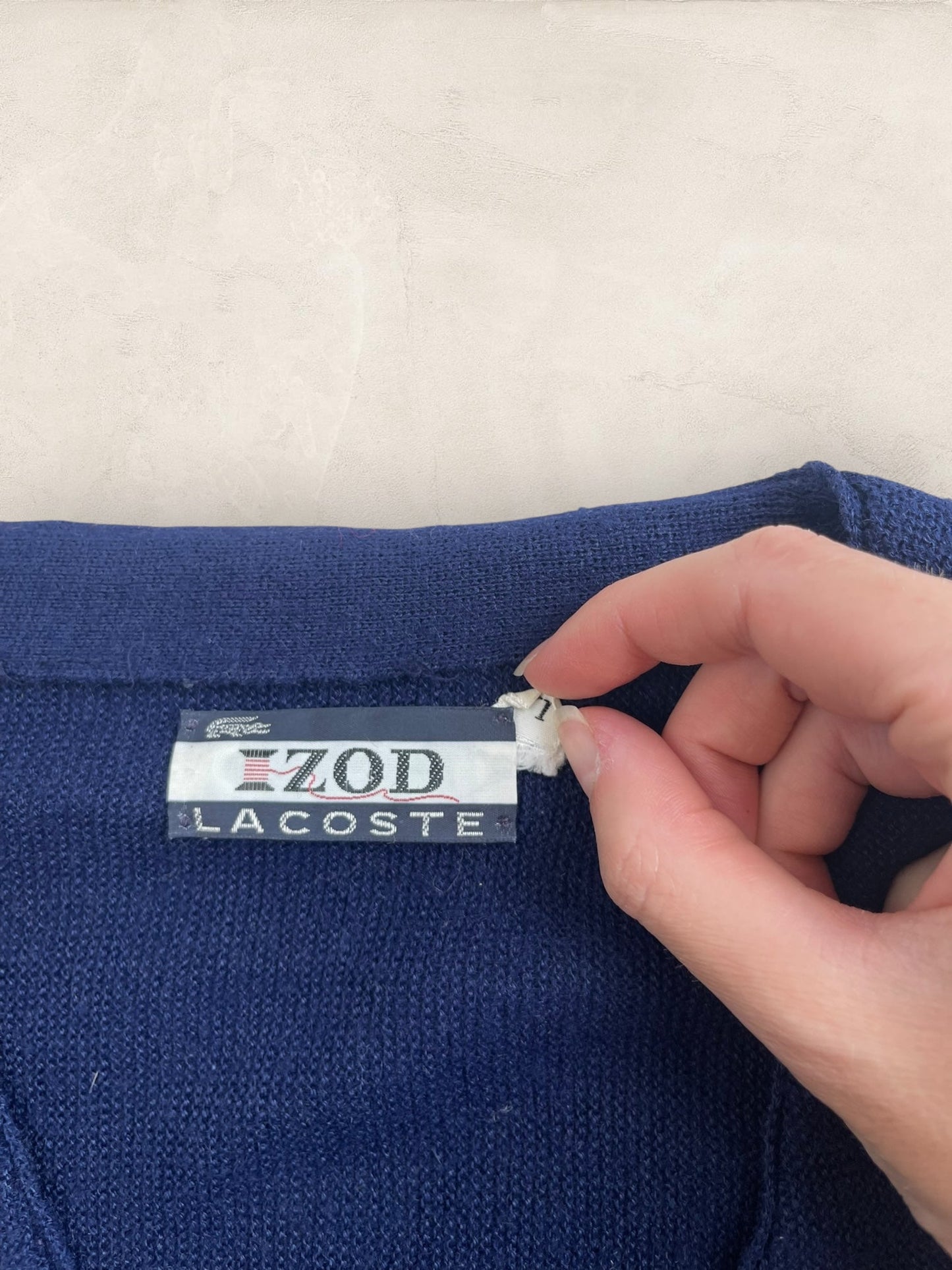 Cardigan Homme Lacoste Bleu Marine L Ref:3294 - Bleu Marine - L - amifrip