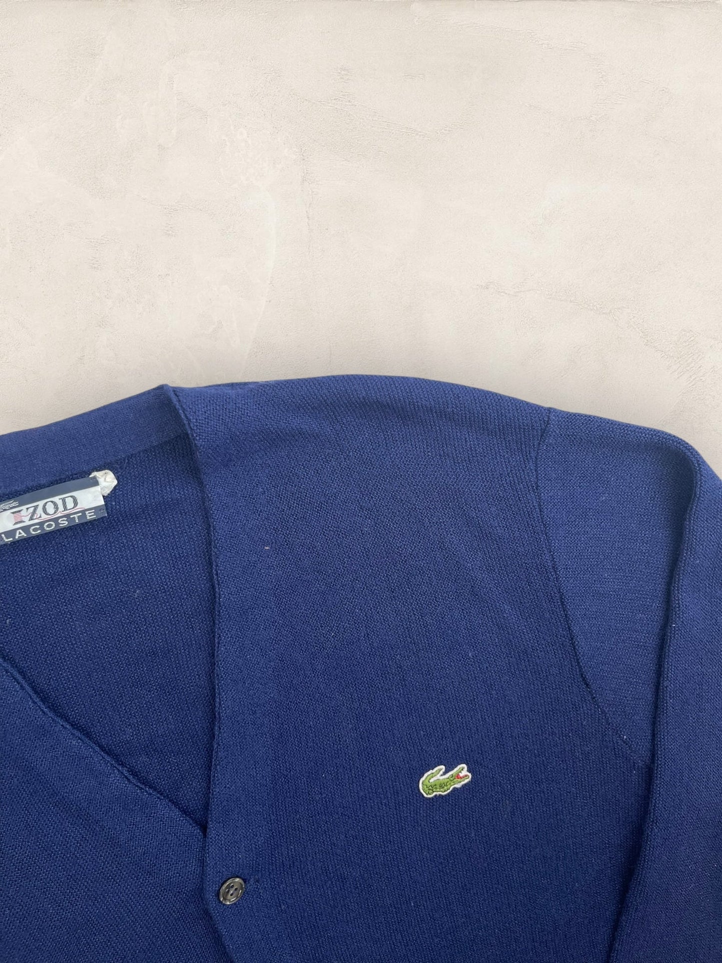 Cardigan Homme Lacoste Bleu Marine L Ref:3294 - Bleu Marine - L - amifrip