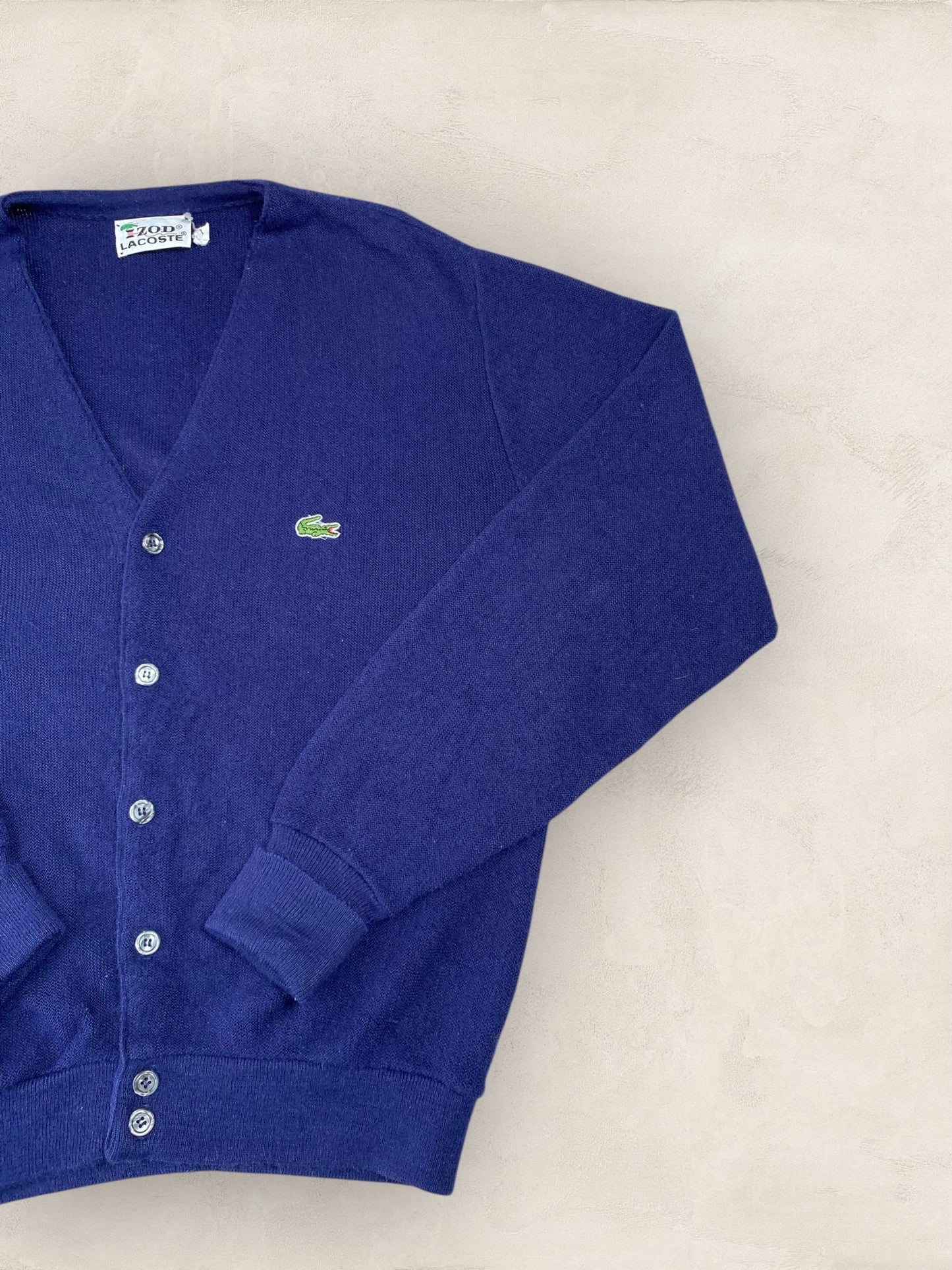 Cardigan Homme Lacoste BLEU MARINE M Ref:2865 - BLEU MARINE - M - amifrip - Friperie en ligne et vêtements vintage