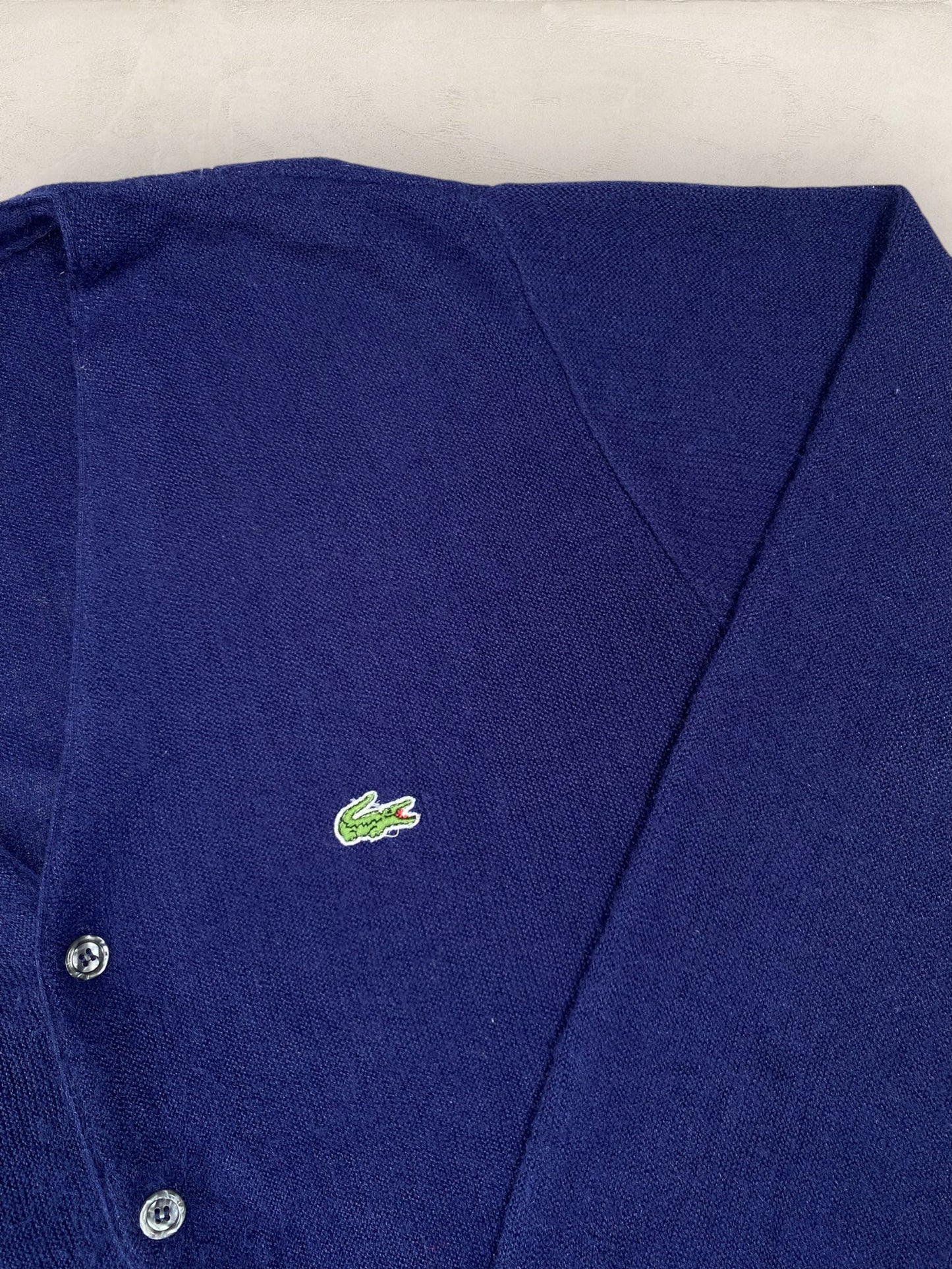 Cardigan Homme Lacoste BLEU MARINE M Ref:2865 - BLEU MARINE - M - amifrip - Friperie en ligne et vêtements vintage