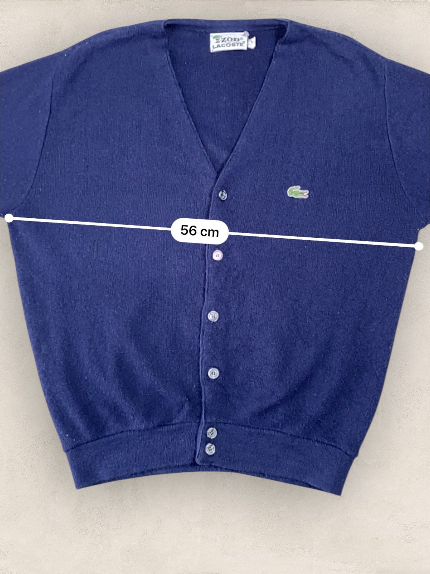 Cardigan Homme Lacoste BLEU MARINE M Ref:2865 - BLEU MARINE - M - amifrip - Friperie en ligne et vêtements vintage