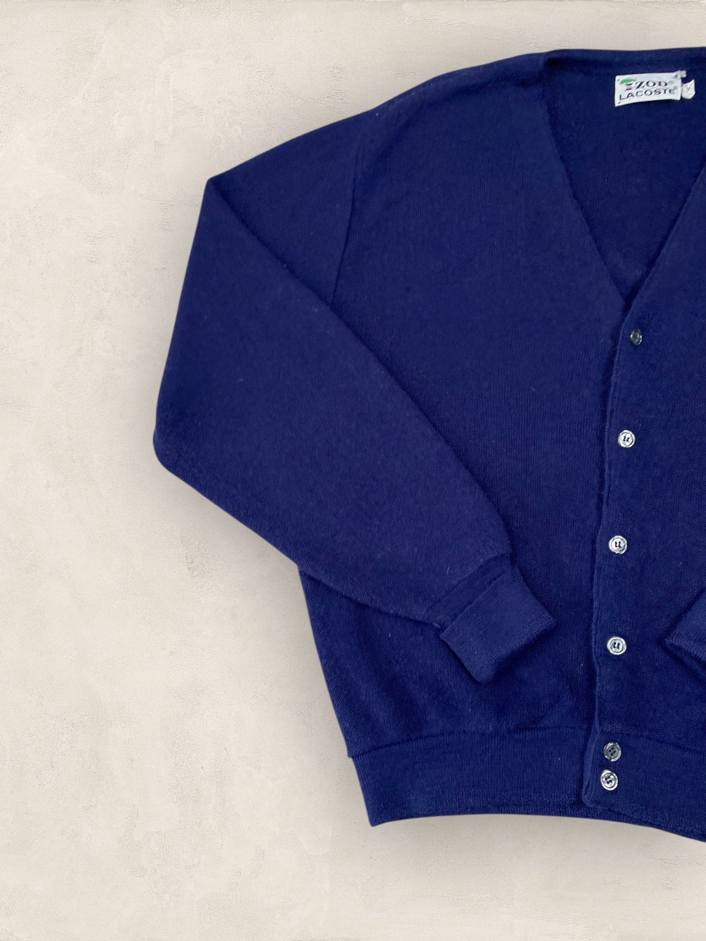 Cardigan Homme Lacoste BLEU MARINE M Ref:2865 - BLEU MARINE - M - amifrip - Friperie en ligne et vêtements vintage