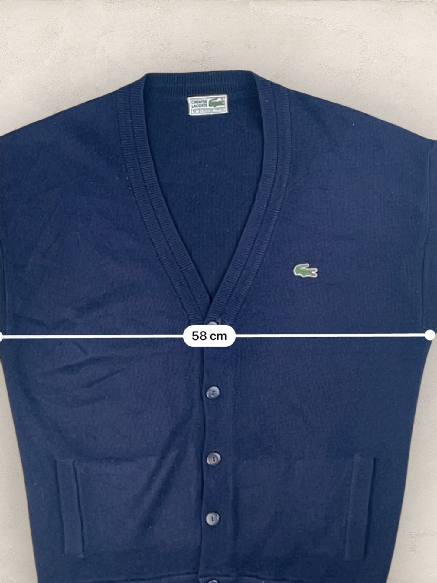 Cardigan Homme Lacoste Bleu Marine M Ref:3334 - Bleu Marine - M - amifrip