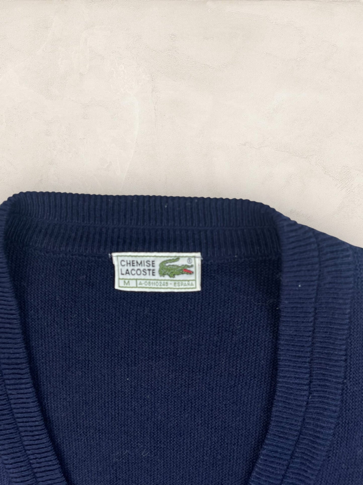 Cardigan Homme Lacoste Bleu Marine M Ref:3334 - Bleu Marine - M - amifrip