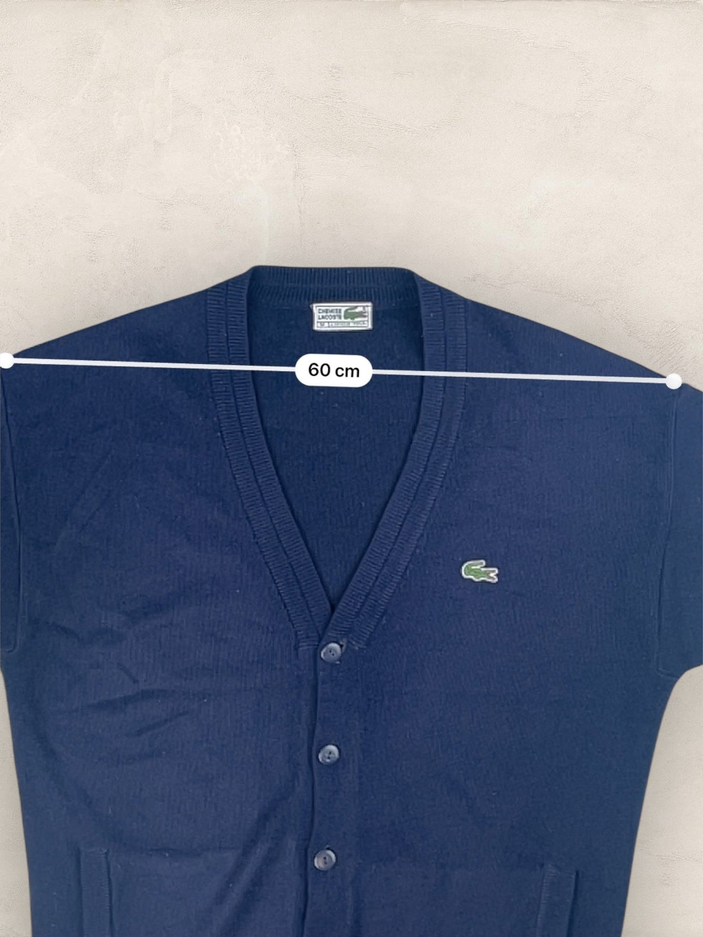 Cardigan Homme Lacoste Bleu Marine M Ref:3334 - Bleu Marine - M - amifrip