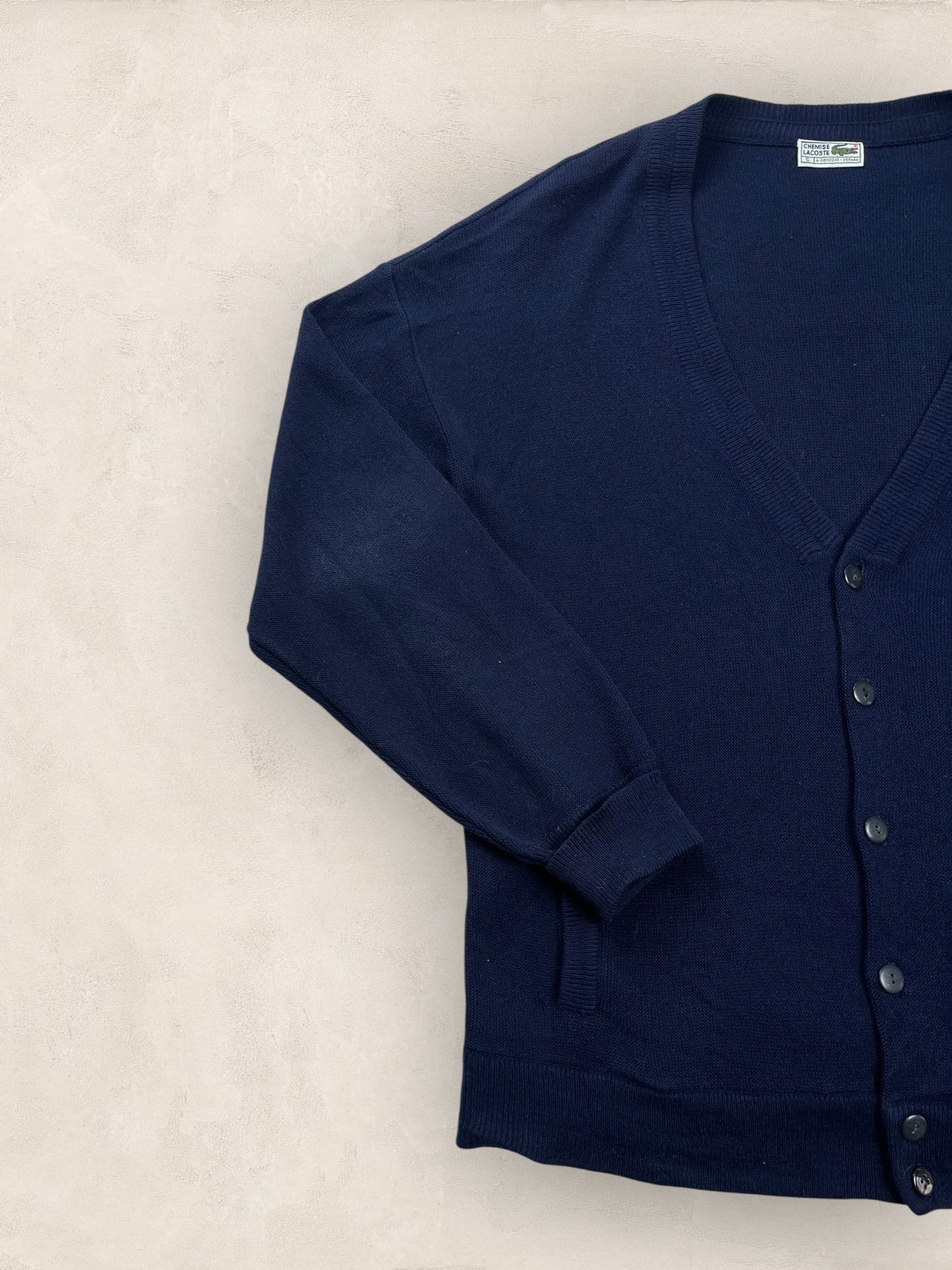 Cardigan Homme Lacoste Bleu Marine XL Ref:3124 - Bleu Marine - XL - amifrip