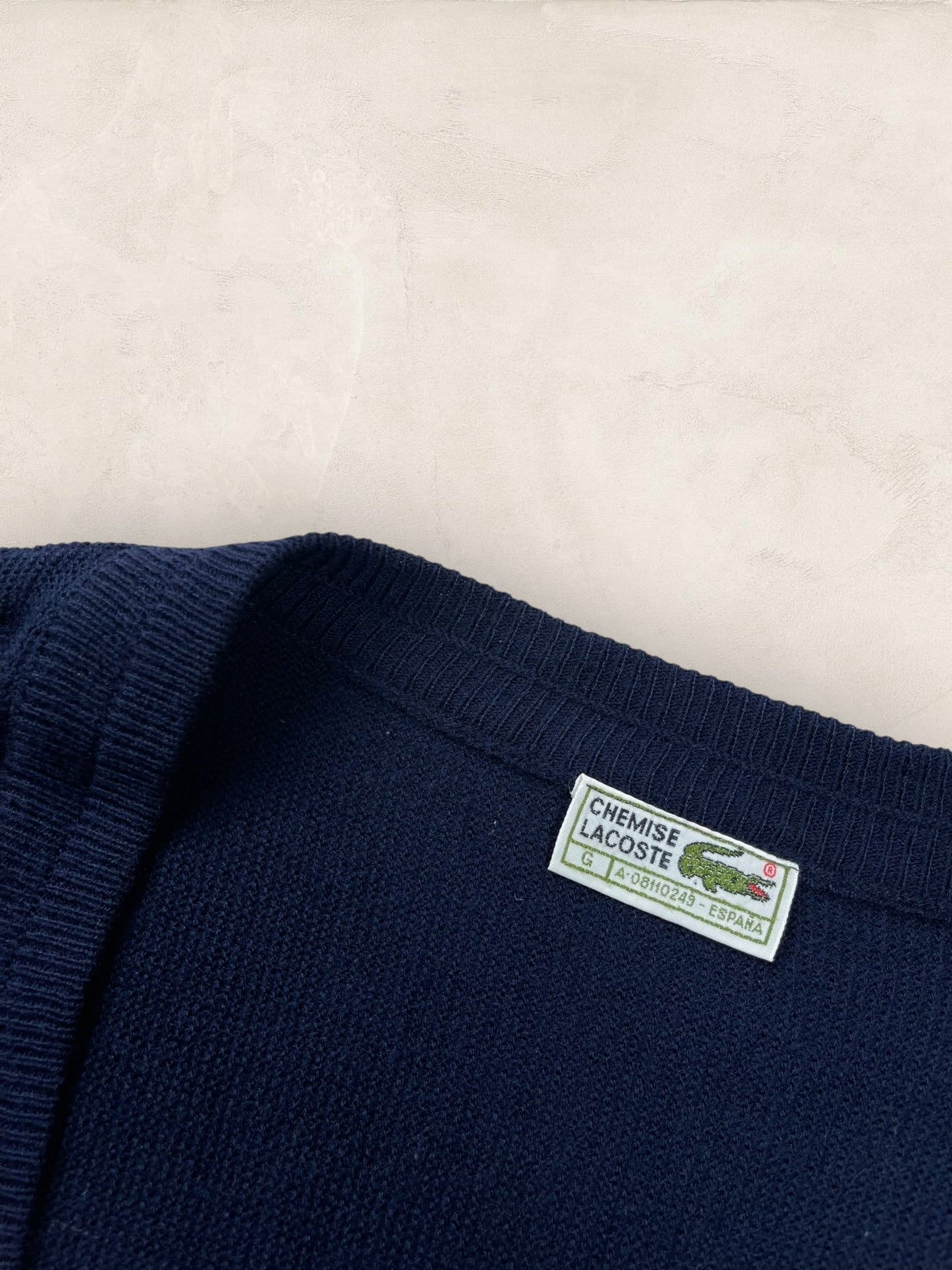 Cardigan Homme Lacoste Bleu Marine XL Ref:3124 - Bleu Marine - XL - amifrip