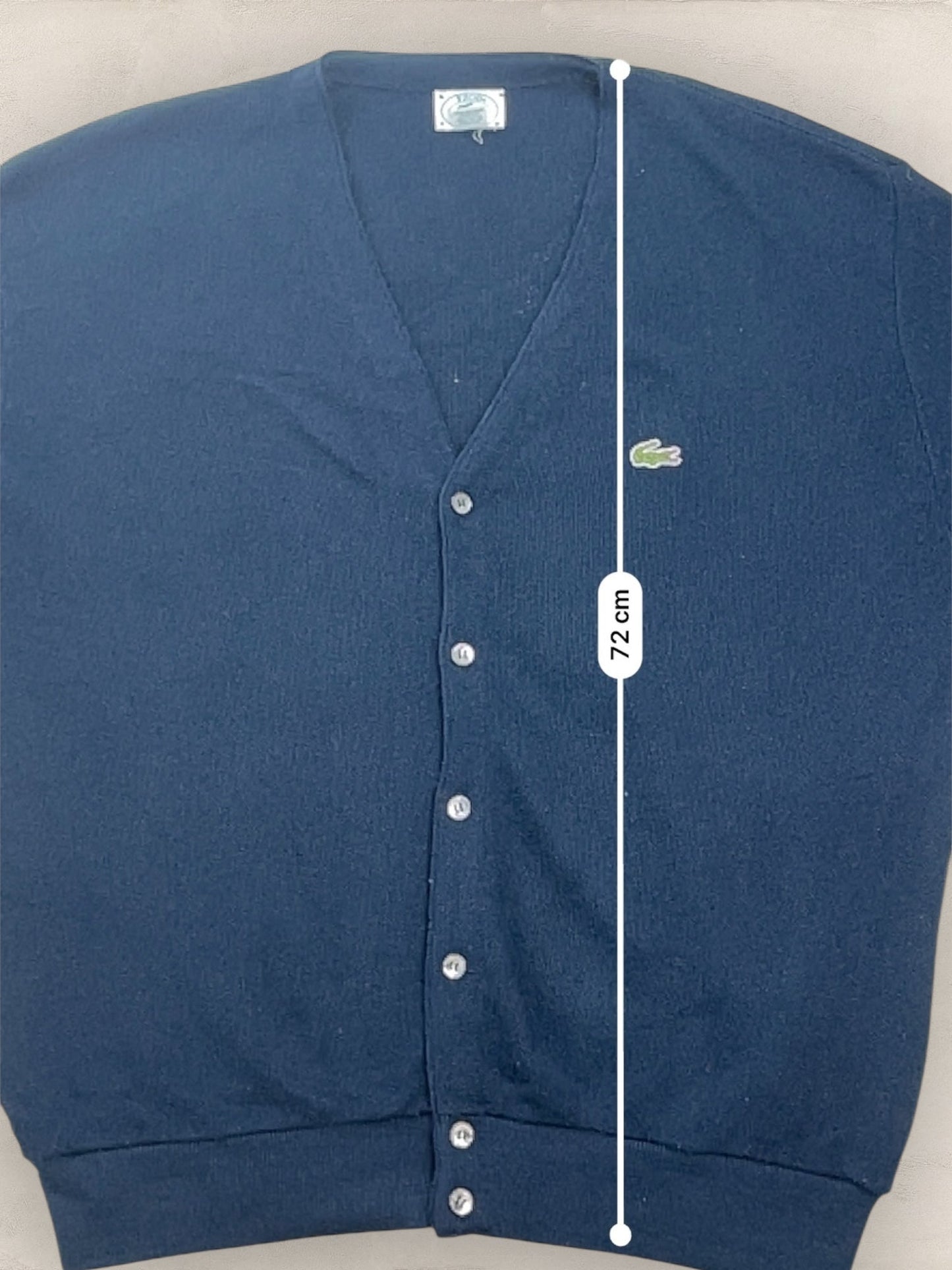 Cardigan Homme Lacoste Bleu Marine XL Ref:3142 - Bleu Marine - XL - amifrip