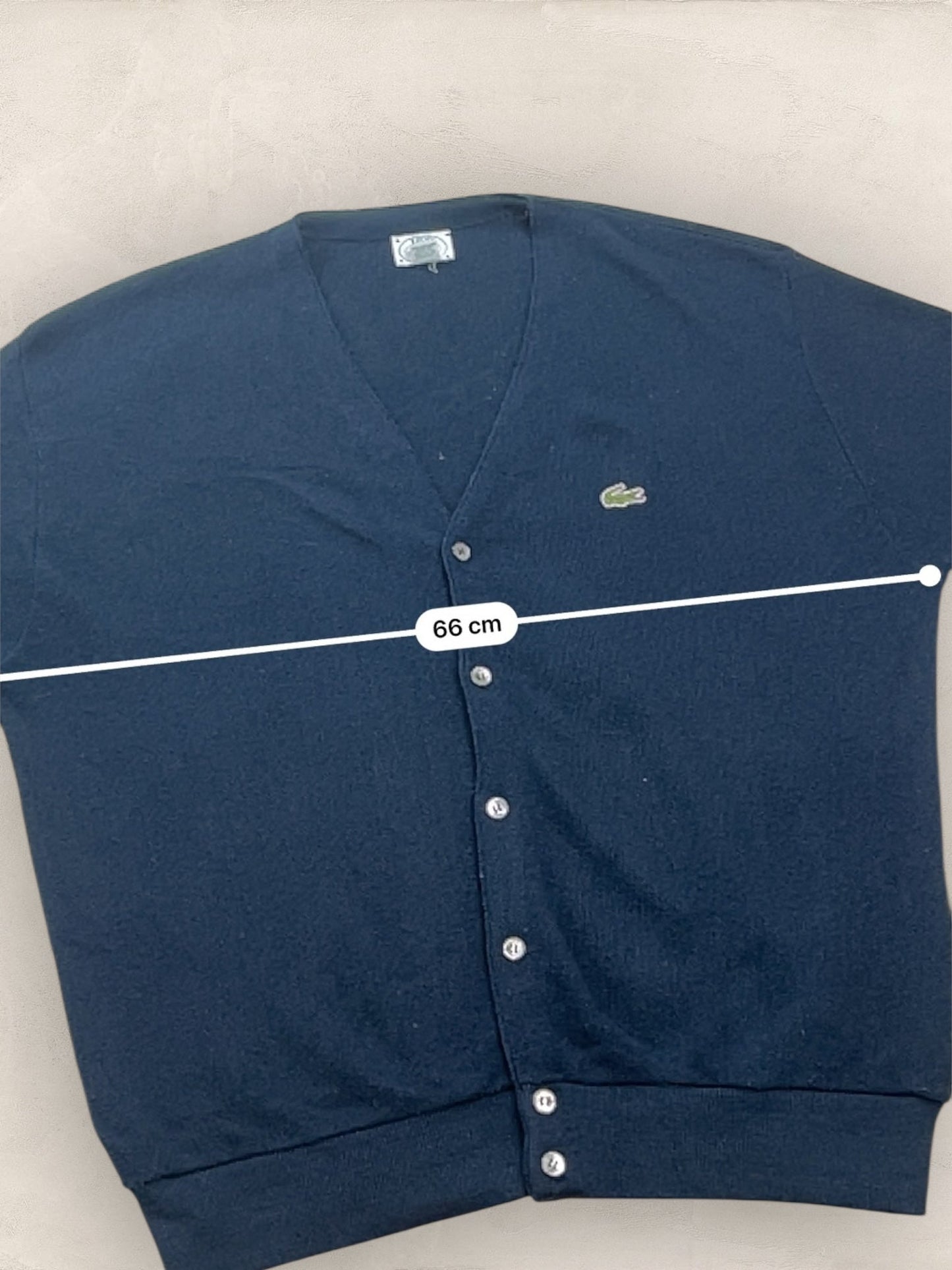Cardigan Homme Lacoste Bleu Marine XL Ref:3142 - Bleu Marine - XL - amifrip
