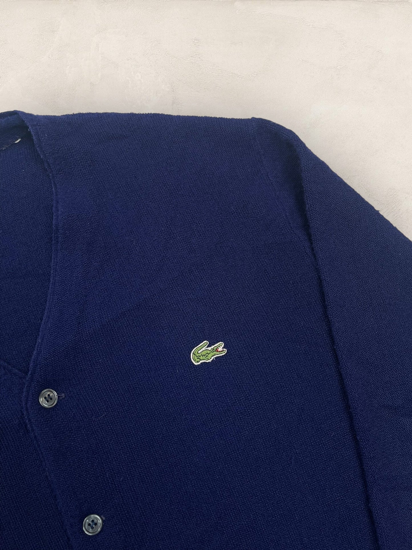 Cardigan Homme Lacoste Bleu Marine XL Ref:3159 - Bleu Marine - XL - amifrip