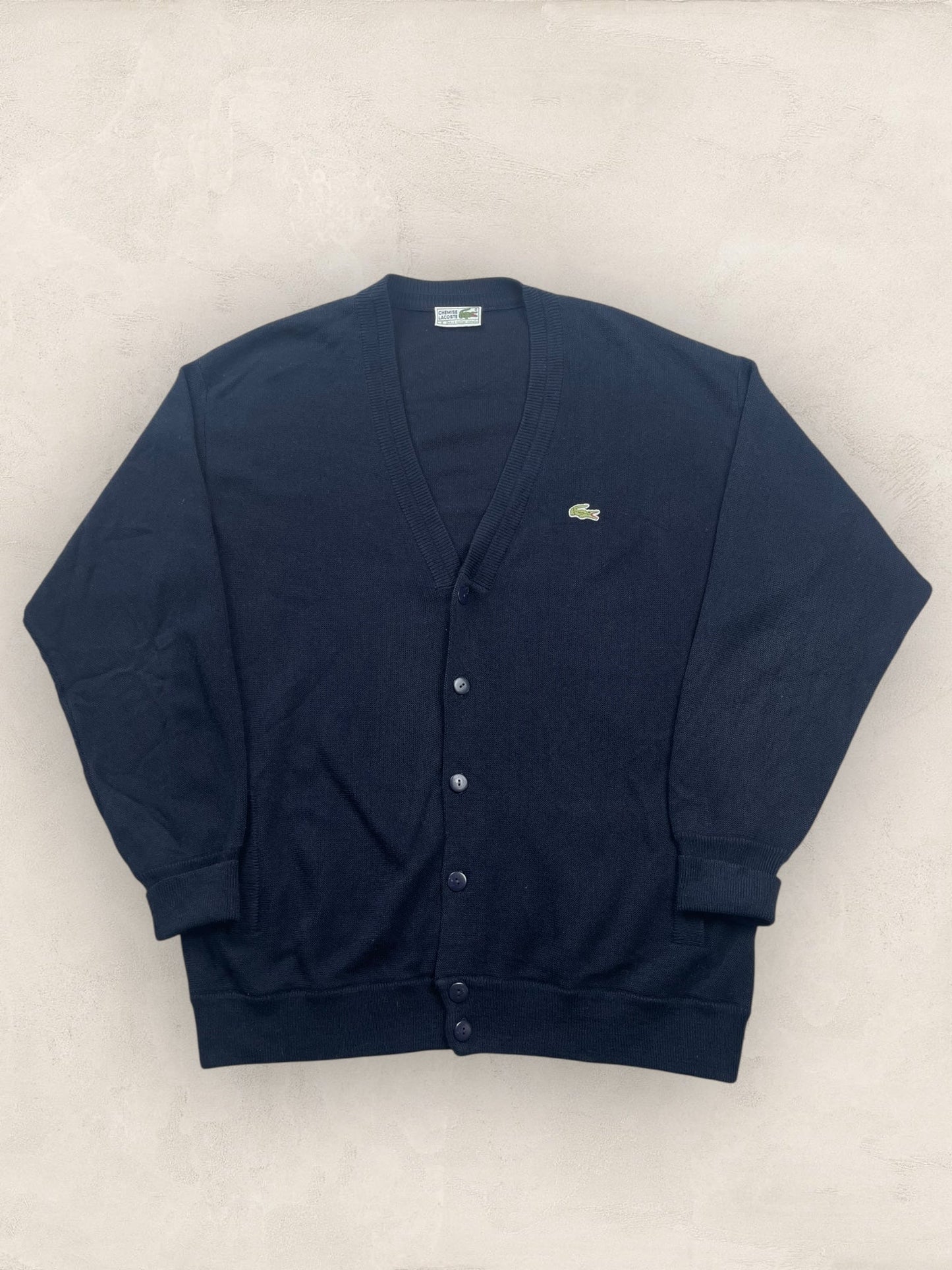 Cardigan Homme Lacoste Bleu Marine XL Ref:3161 - Bleu Marine - XL - amifrip