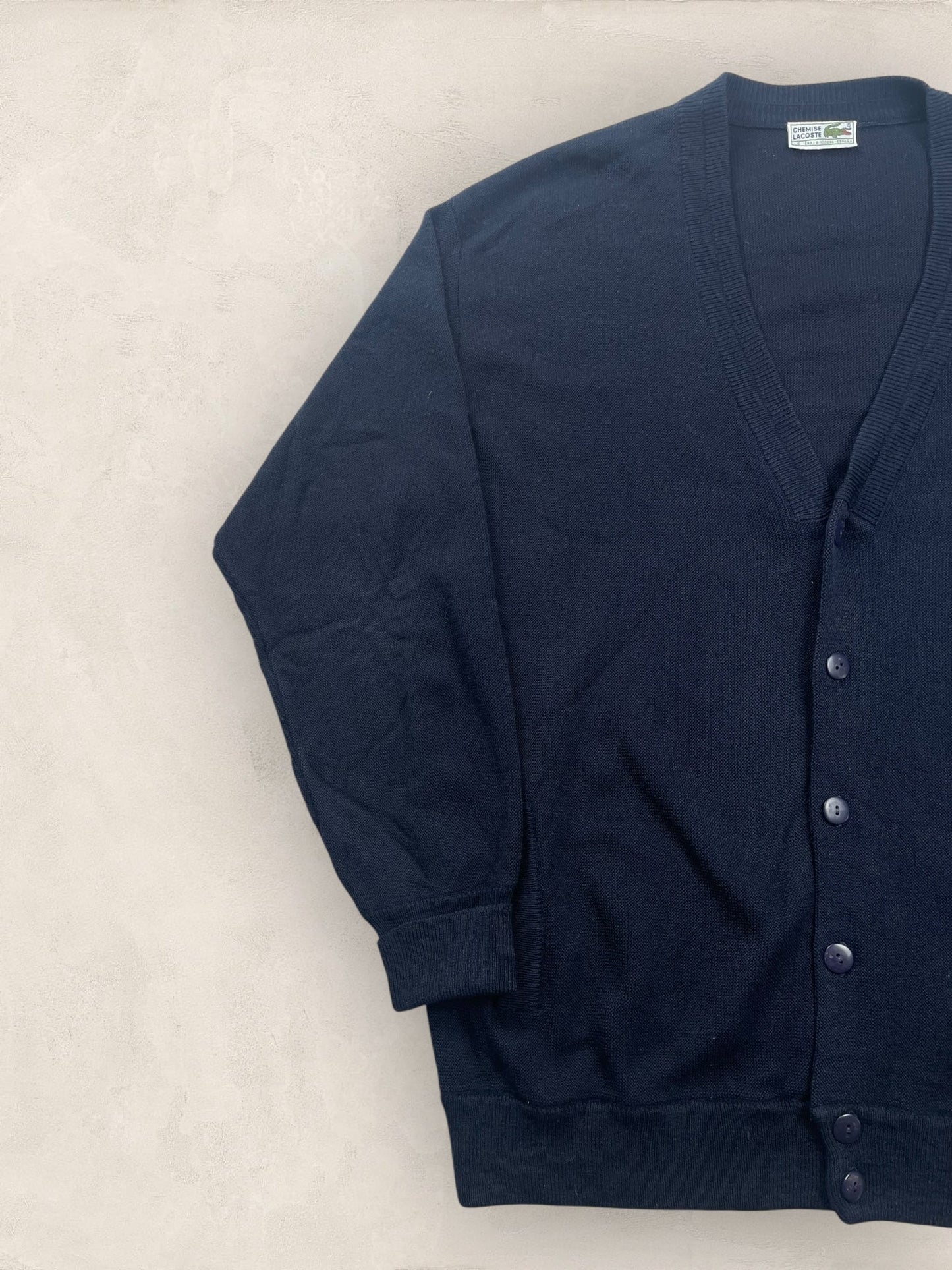 Cardigan Homme Lacoste Bleu Marine XL Ref:3161 - Bleu Marine - XL - amifrip