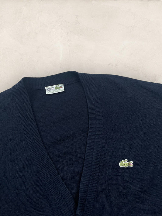 Cardigan Homme Lacoste Bleu Marine XL Ref:3161 - Bleu Marine - XL - amifrip