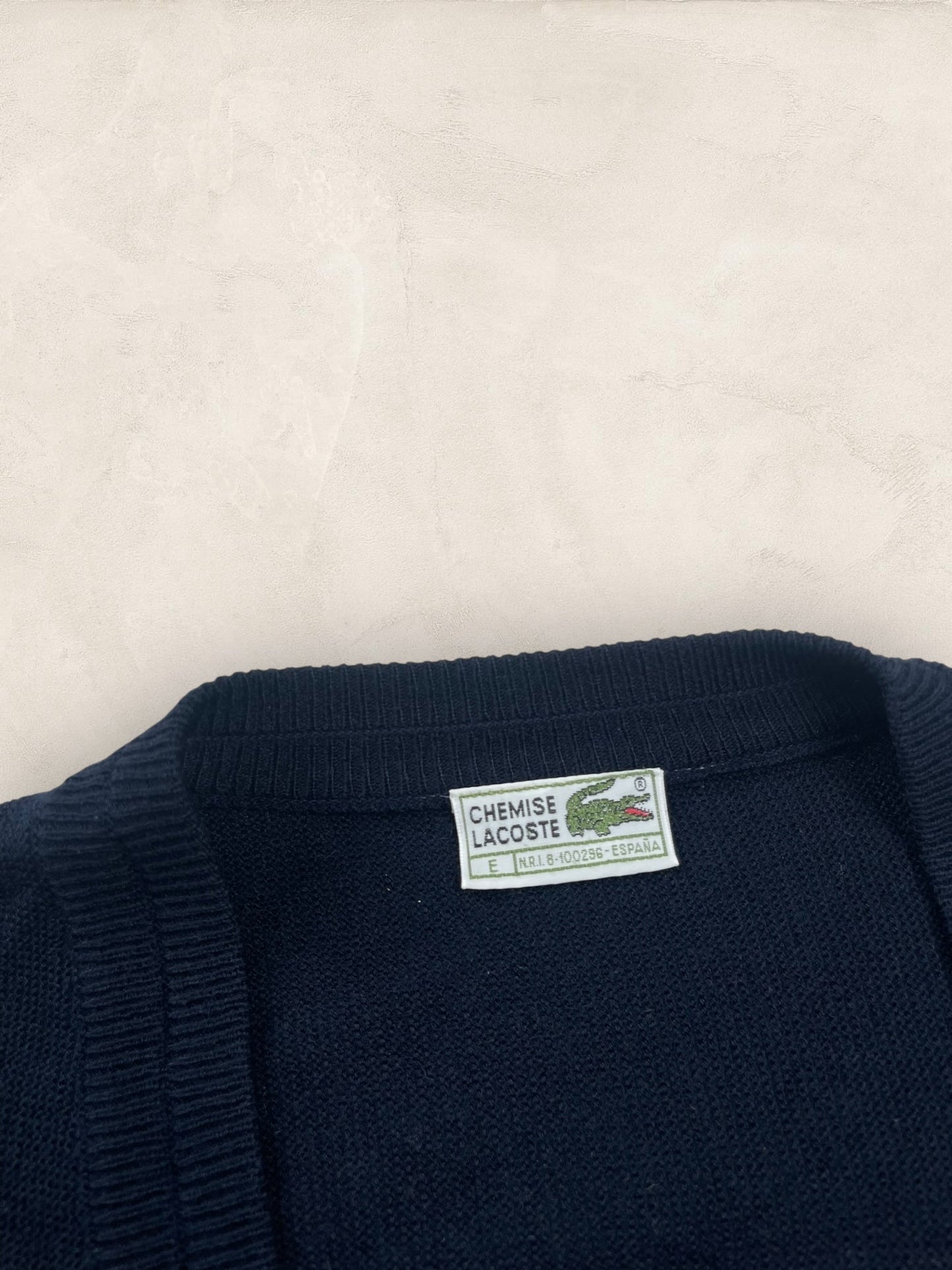 Cardigan Homme Lacoste Bleu Marine XL Ref:3161 - Bleu Marine - XL - amifrip