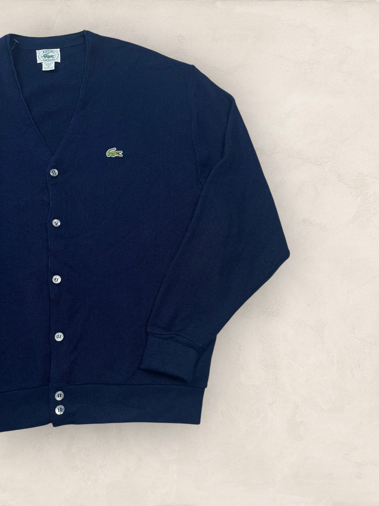 Cardigan Homme Lacoste Bleu Marine XL Ref:3163 - Bleu Marine - XL - amifrip