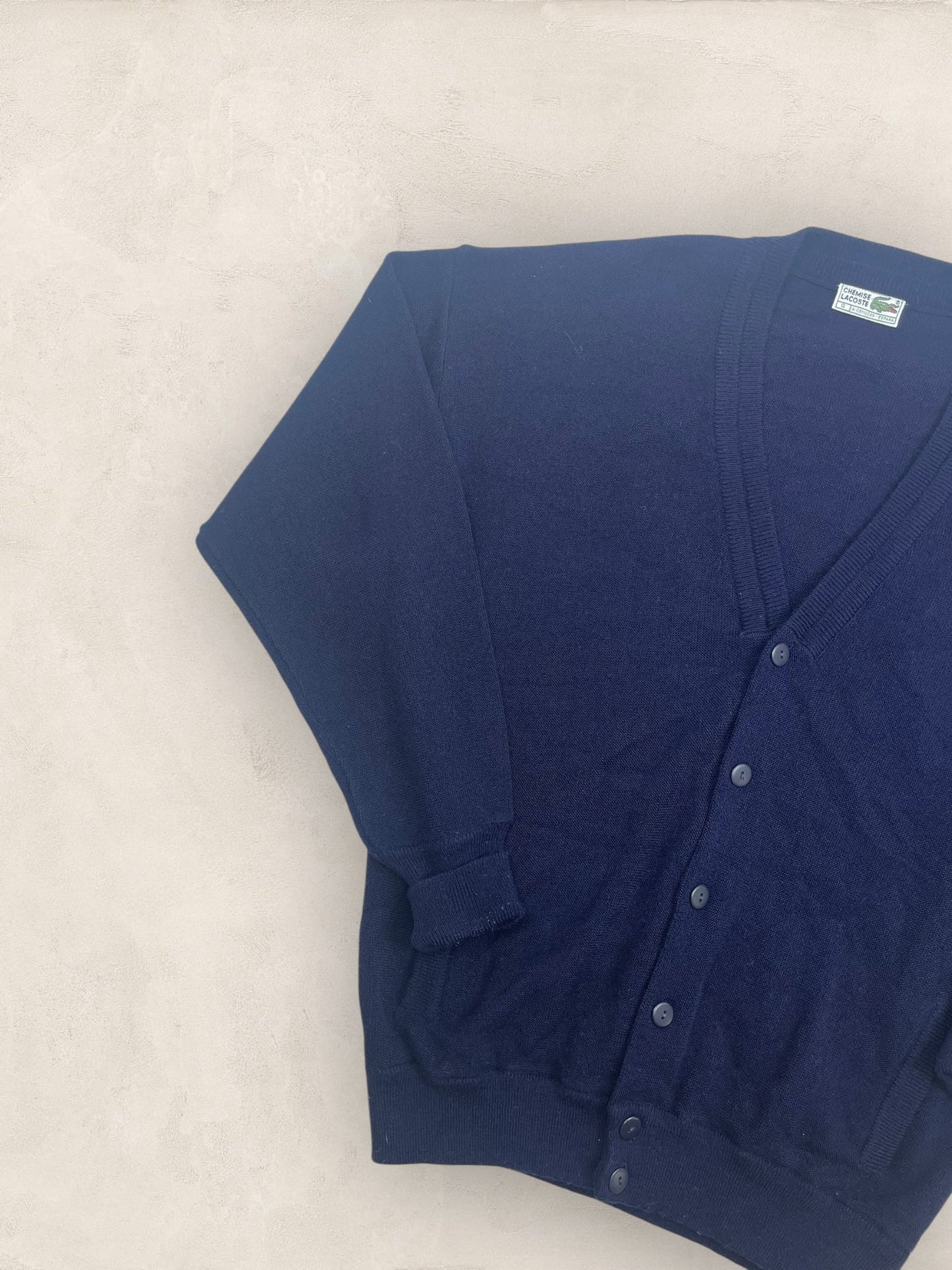 Cardigan Homme Lacoste Bleu Marine XL Ref:3182 - Bleu Marine - XL - amifrip
