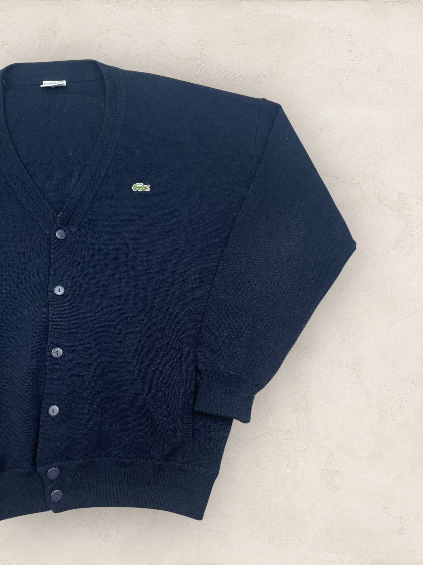 Cardigan Homme Lacoste Bleu Marine XL Ref:3184 - Bleu Marine - XL - amifrip