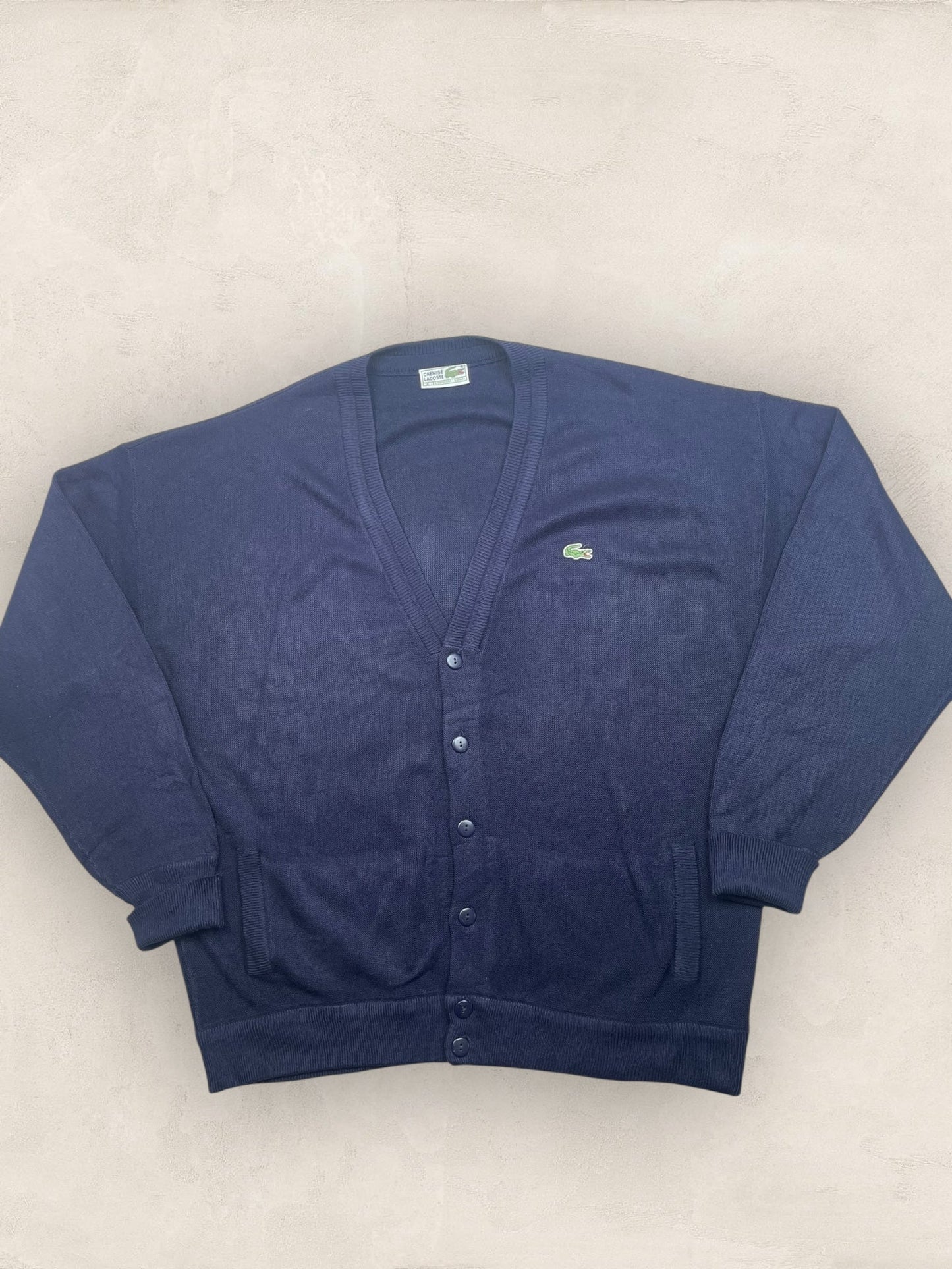Cardigan Homme Lacoste Bleu Marine XL Ref:3280 - Bleu Marine - XL - amifrip