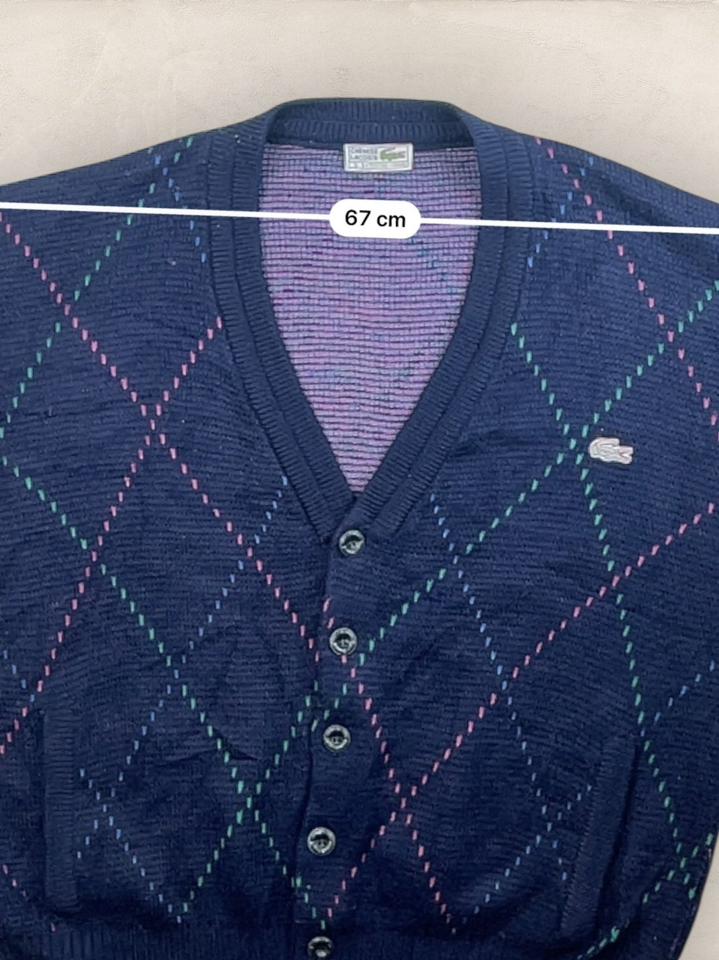 Cardigan Homme Lacoste Bleu Marine XL Ref:3315 - Bleu Marine - XL - amifrip