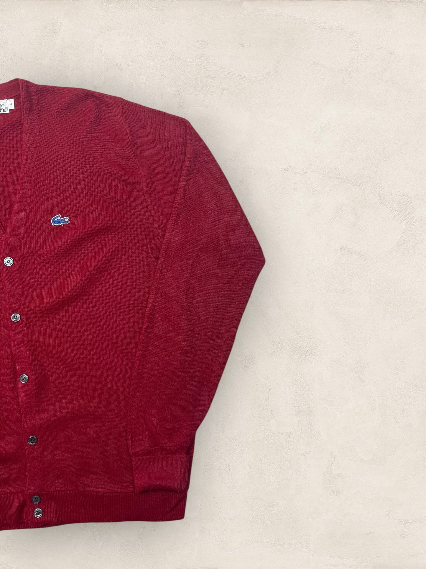Cardigan Homme Lacoste Bordeaux L Ref:3378 - Bordeaux - L - amifrip
