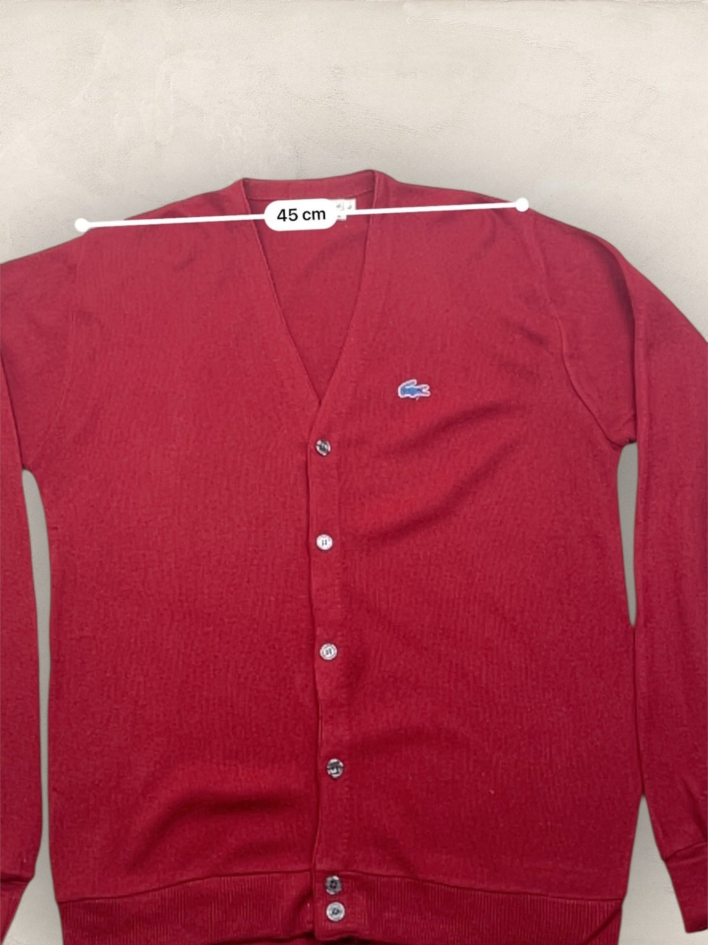 Cardigan Homme Lacoste Bordeaux L Ref:3378 - Bordeaux - L - amifrip