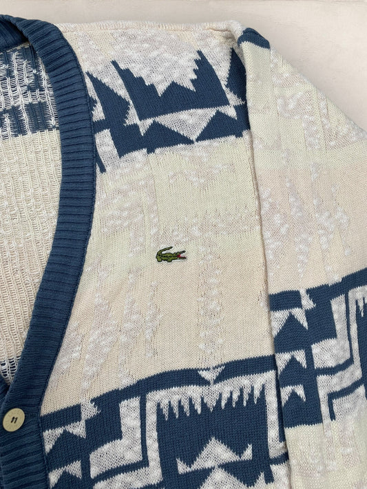 Cardigan Homme Lacoste Creme XL Ref:3175 - Creme - XL - amifrip