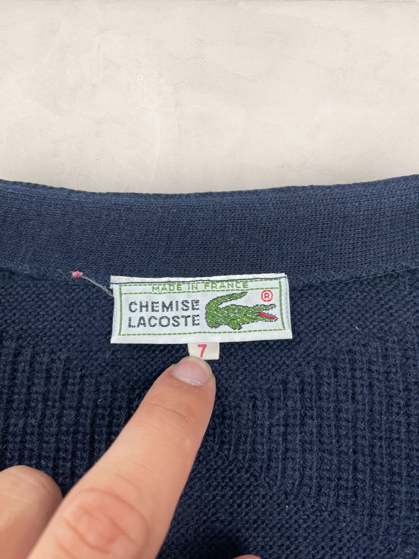 Cardigan Homme Lacoste Gris L Ref:3116 - Gris - L - amifrip