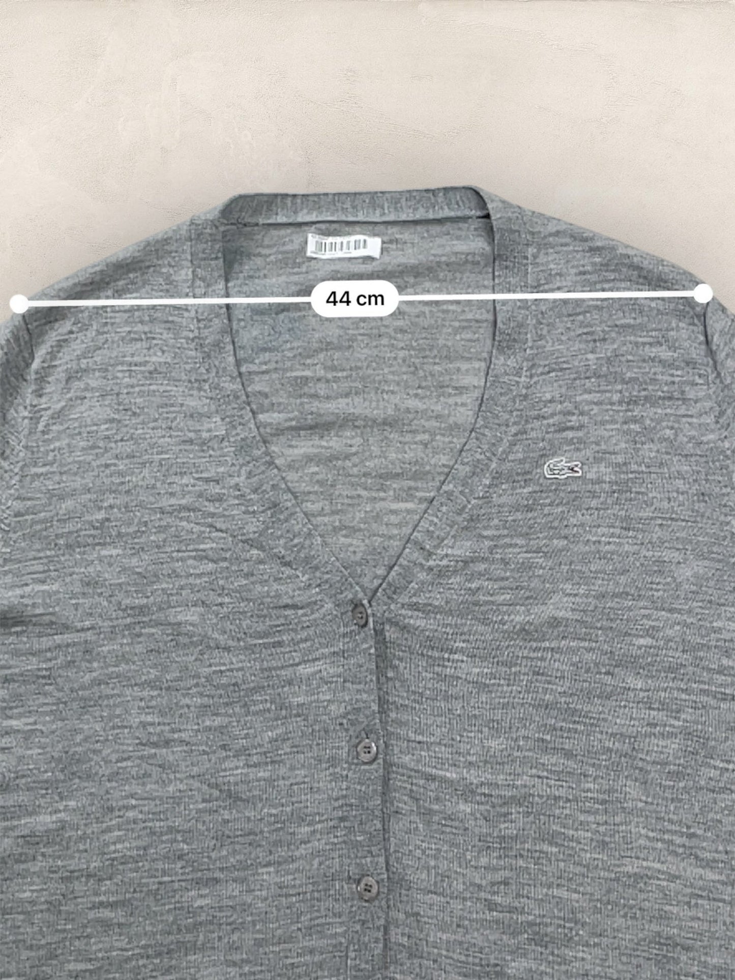 Cardigan Homme Lacoste Gris L Ref:3138 - Gris - L - amifrip