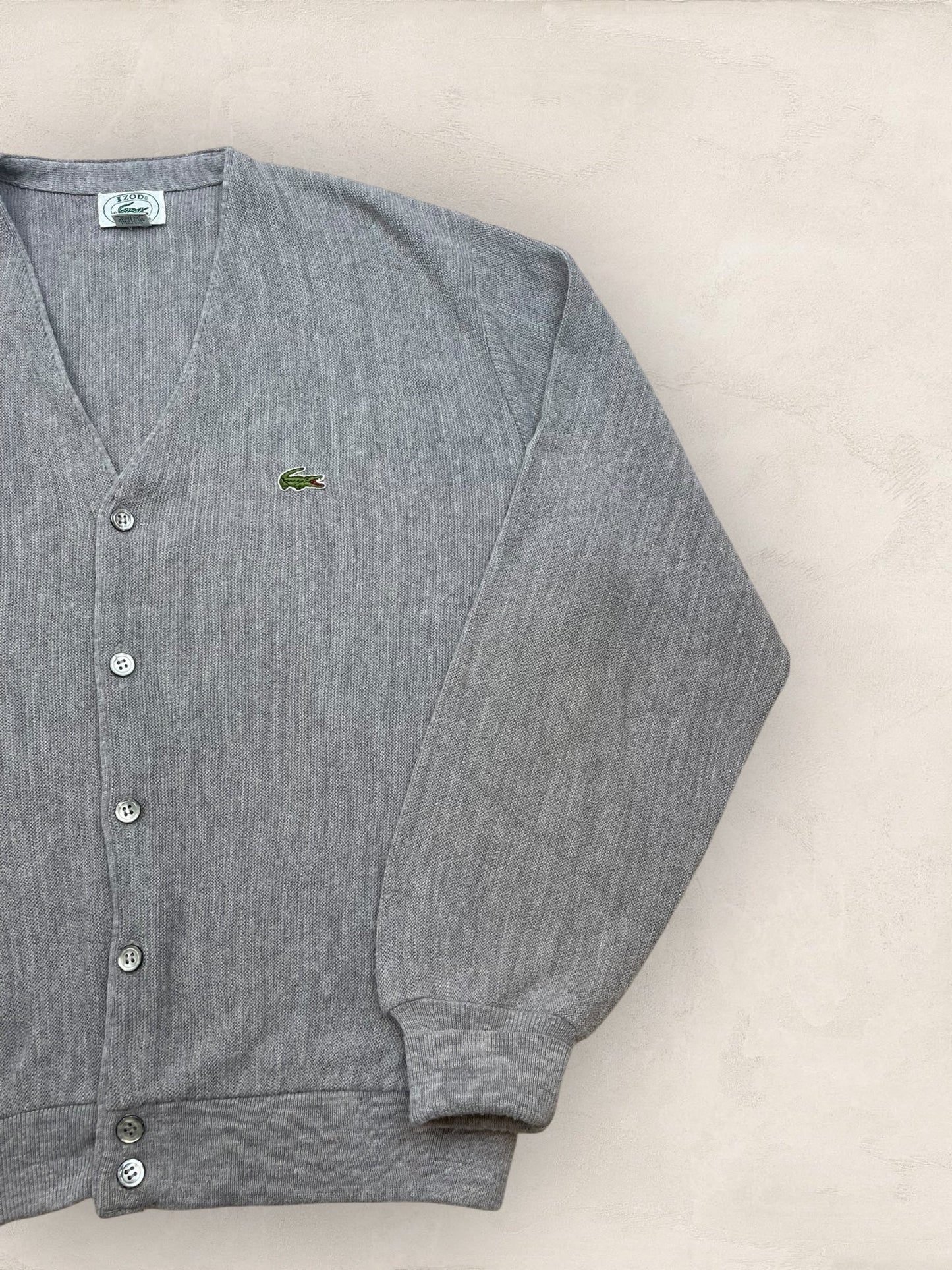 Cardigan Homme Lacoste Gris M Ref:3377 - Gris - M - amifrip