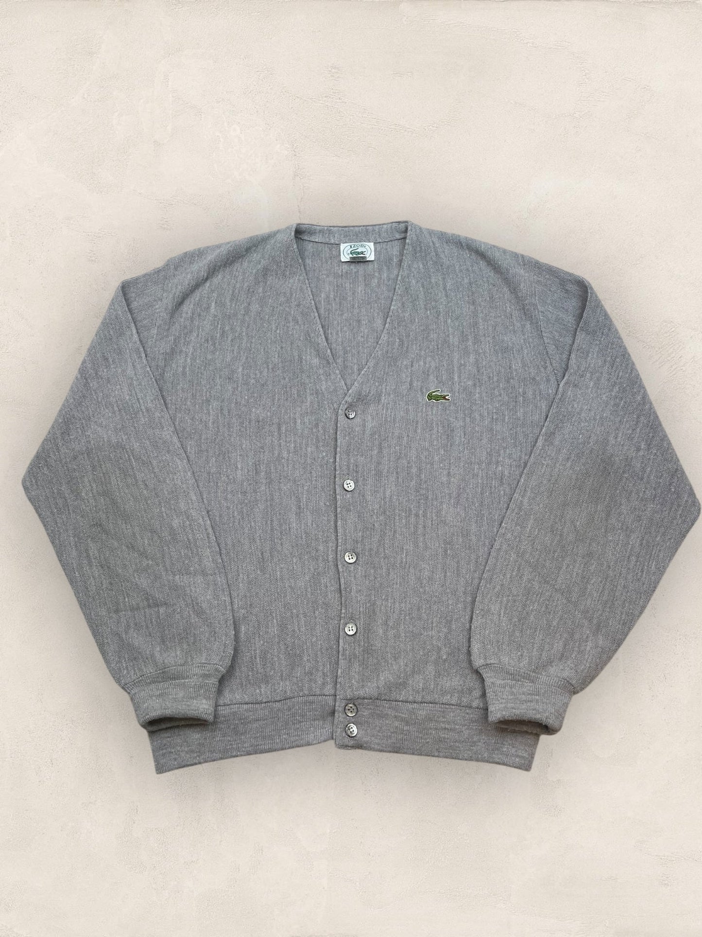 Cardigan Homme Lacoste Gris M Ref:3377 - Gris - M - amifrip