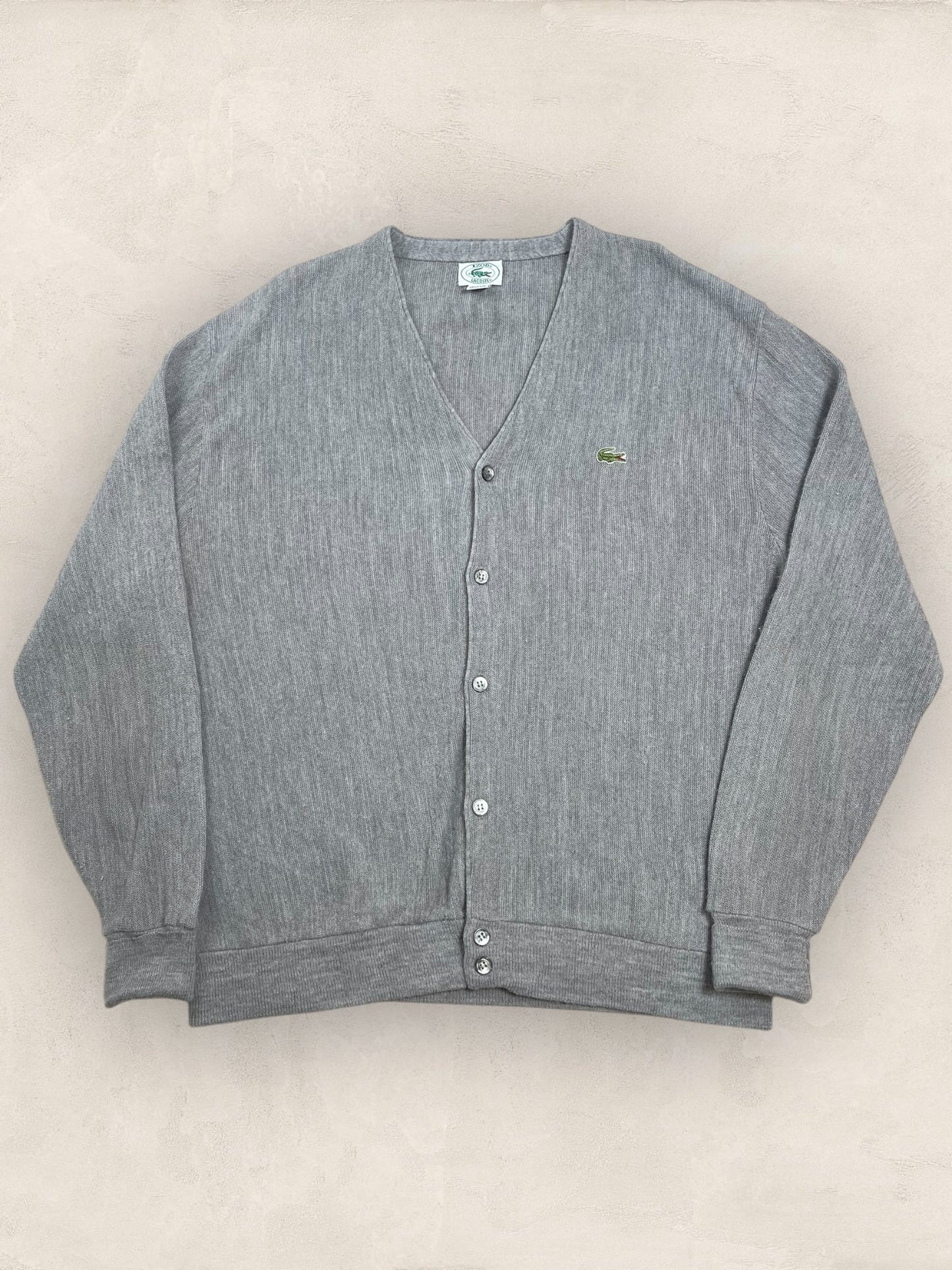 Cardigan Homme Lacoste Gris XL Ref:3080 - Gris - XL - amifrip
