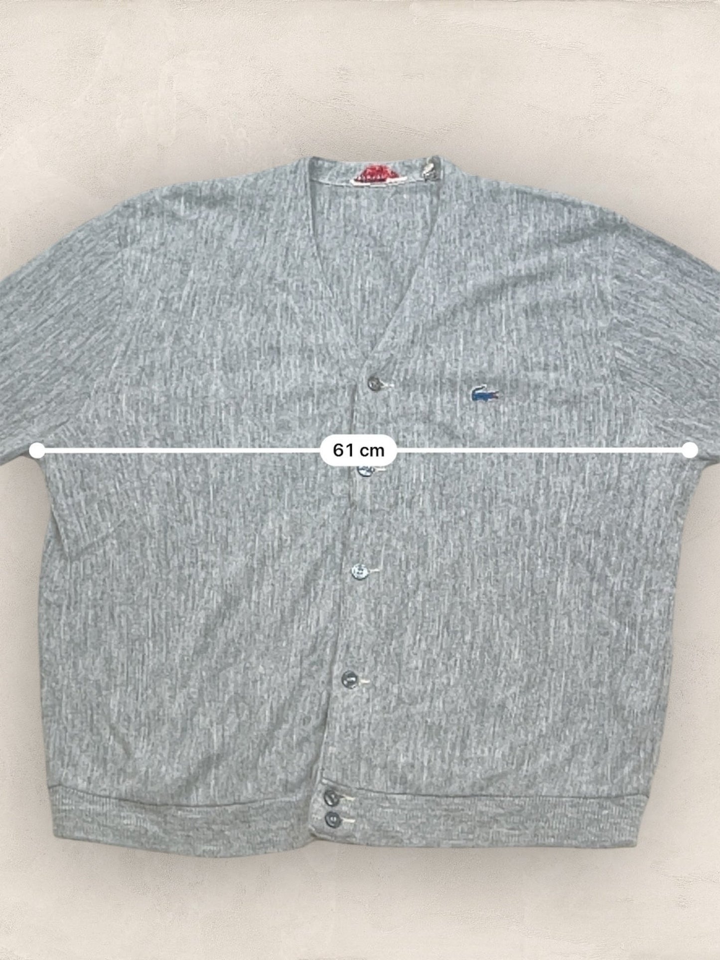 Cardigan Homme Lacoste Gris XL Ref:3272 - Gris - XL - amifrip