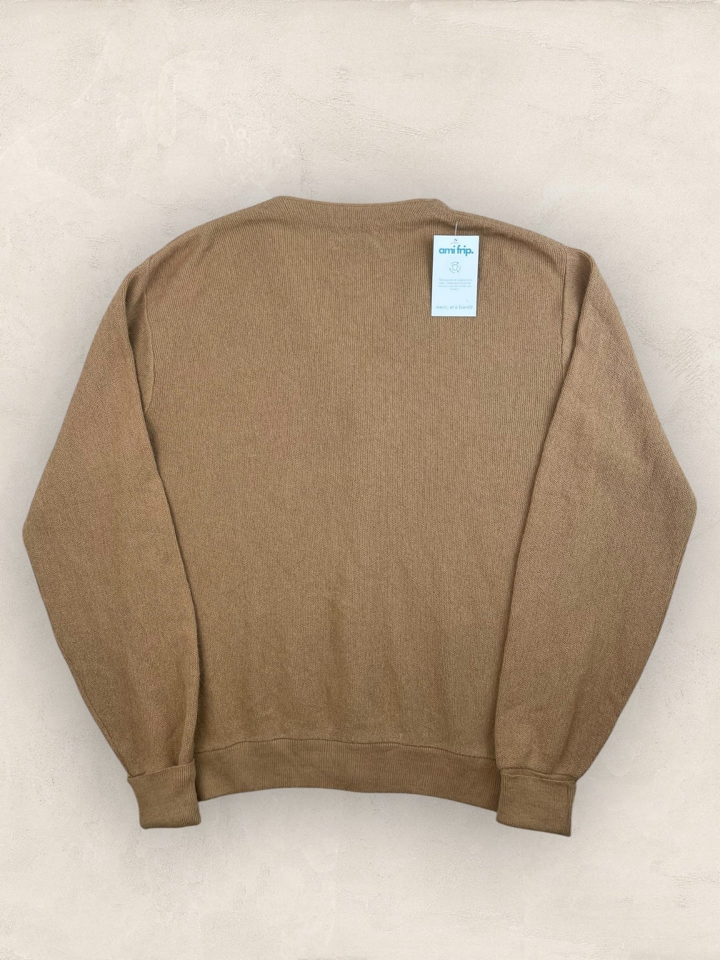 Cardigan Homme Lacoste Izod Beige L Ref:3337 - Beige - L - amifrip