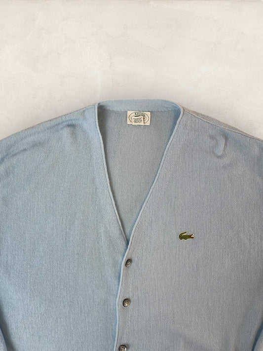 Cardigan Homme Lacoste Izod Bleu L Ref:3774 - Bleu - L - amifrip