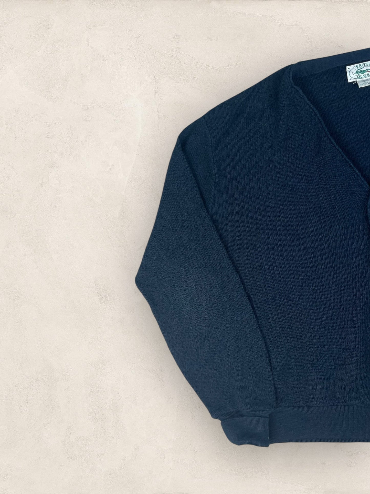 Cardigan Homme Lacoste Izod Bleu Marine M Ref:3340 - Bleu Marine - M - amifrip