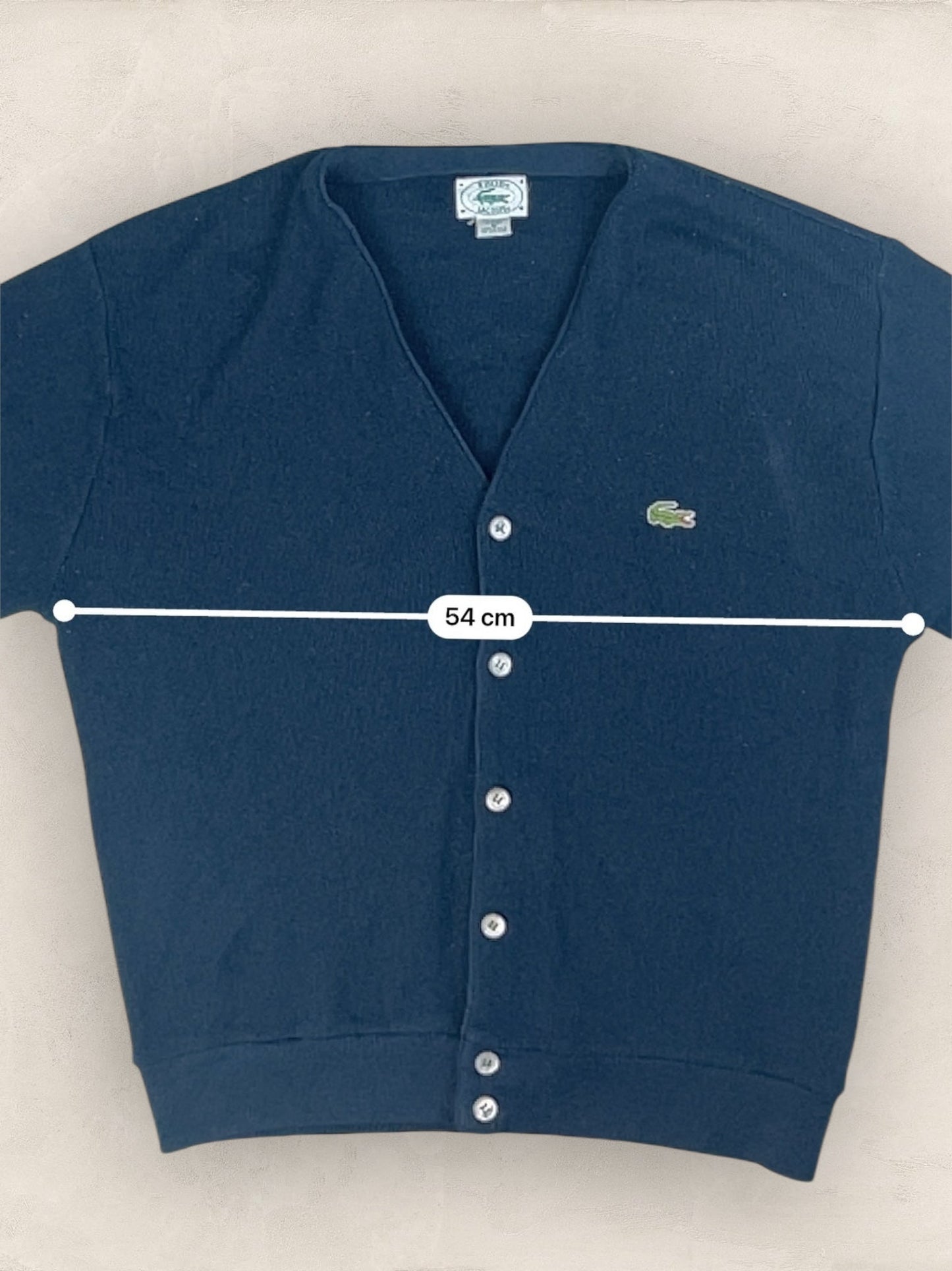 Cardigan Homme Lacoste Izod Bleu Marine M Ref:3340 - Bleu Marine - M - amifrip