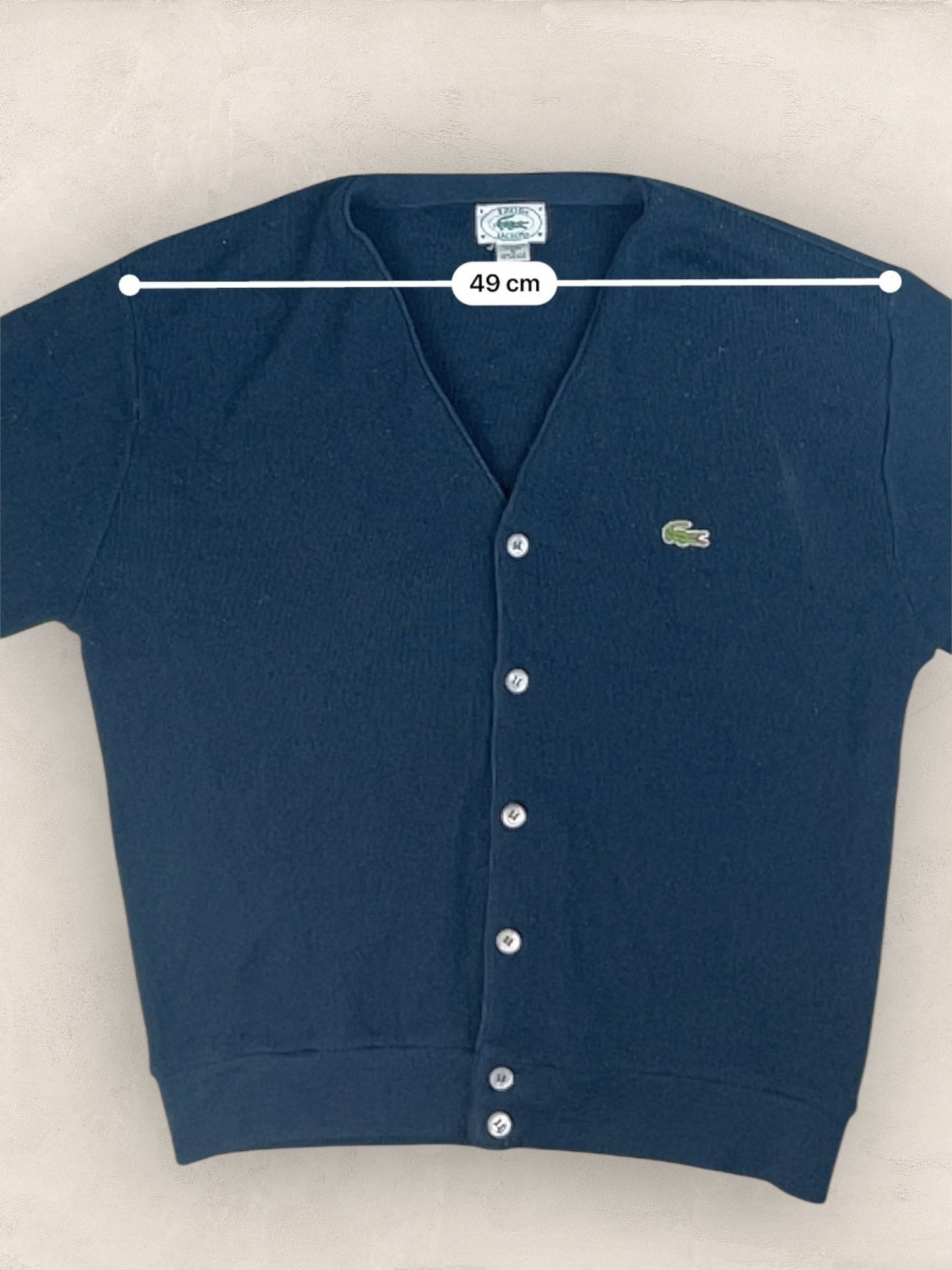 Cardigan Homme Lacoste Izod Bleu Marine M Ref:3340 - Bleu Marine - M - amifrip