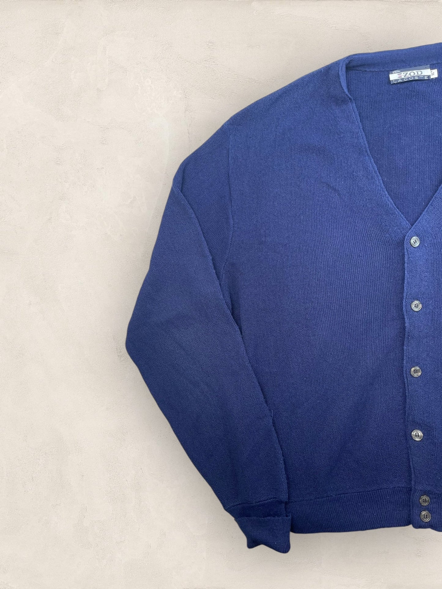 Cardigan Homme Lacoste Izod Bleu Marine XL Ref:3284 - Bleu Marine - XL - amifrip