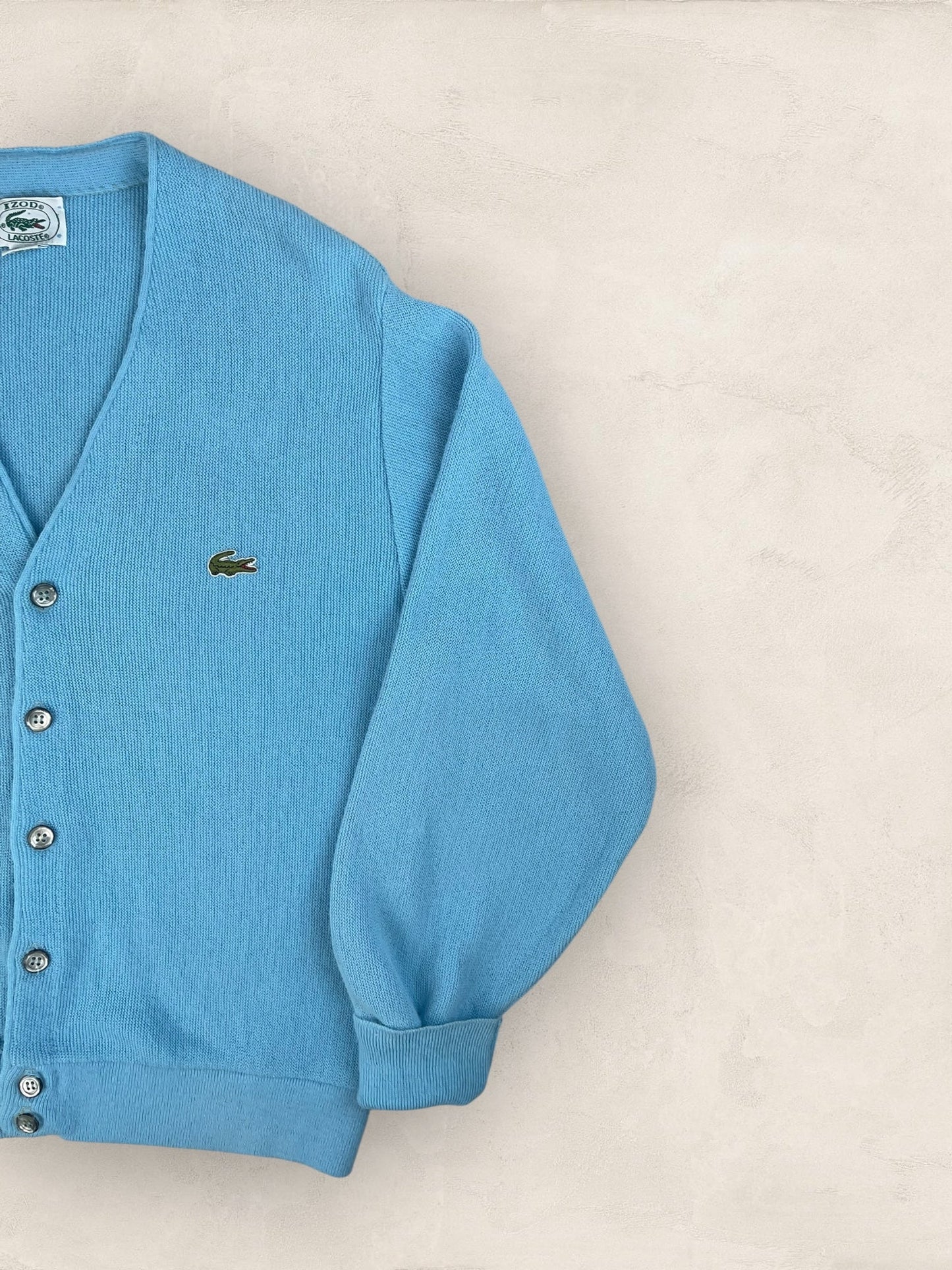 Cardigan Homme Lacoste Izod Bleu S Ref:3341 - Bleu - S - amifrip