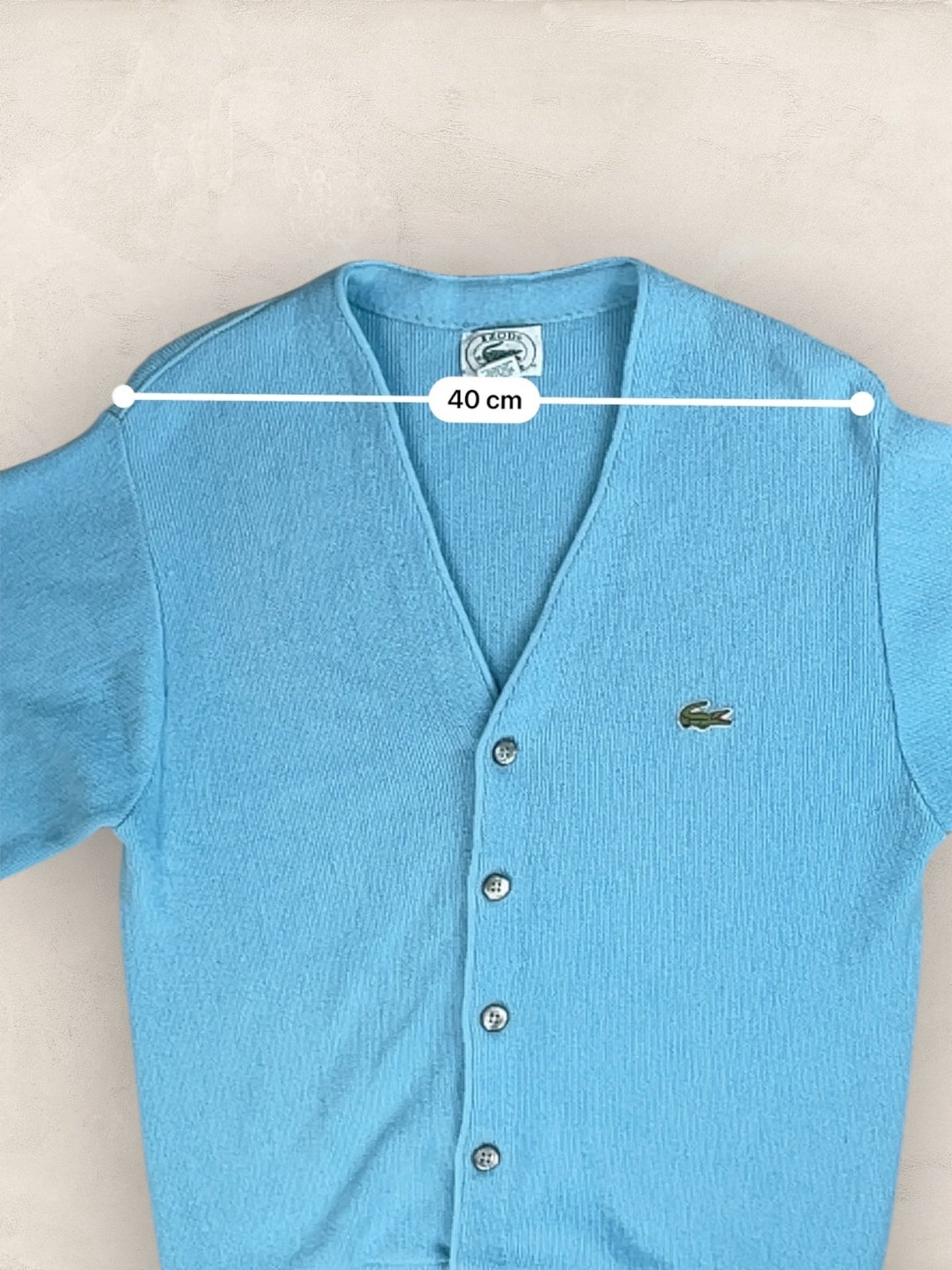 Cardigan Homme Lacoste Izod Bleu S Ref:3341 - Bleu - S - amifrip