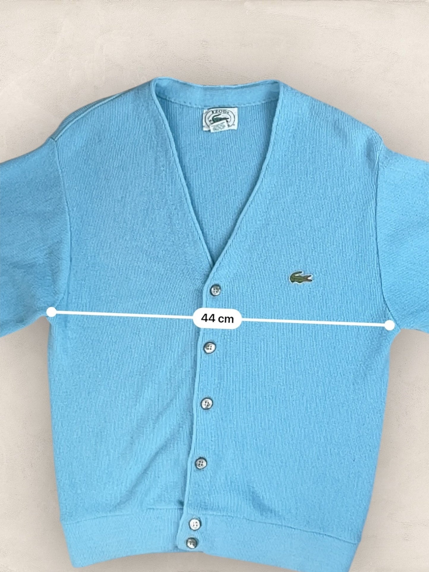 Cardigan Homme Lacoste Izod Bleu S Ref:3341 - Bleu - S - amifrip