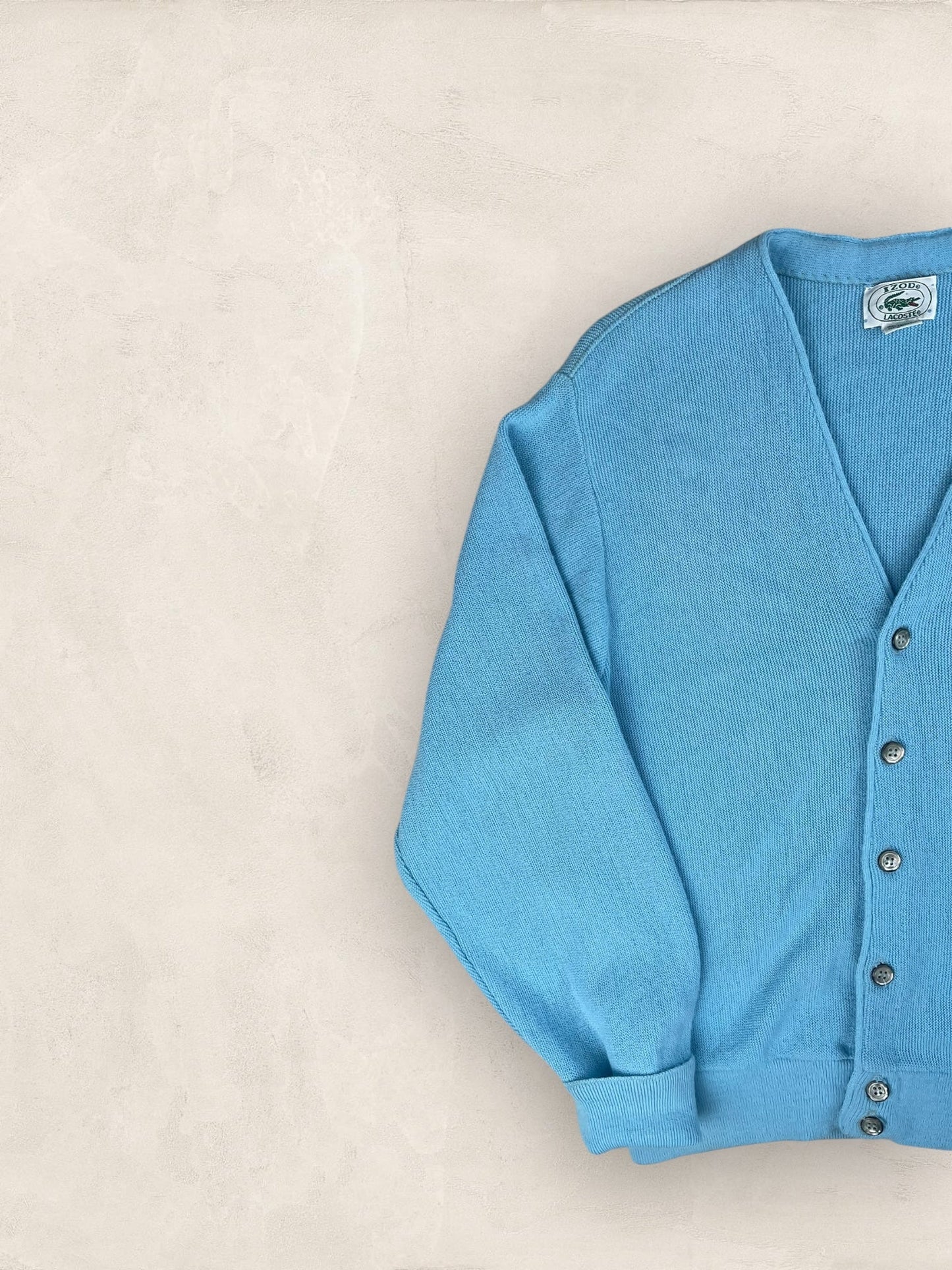 Cardigan Homme Lacoste Izod Bleu S Ref:3341 - Bleu - S - amifrip