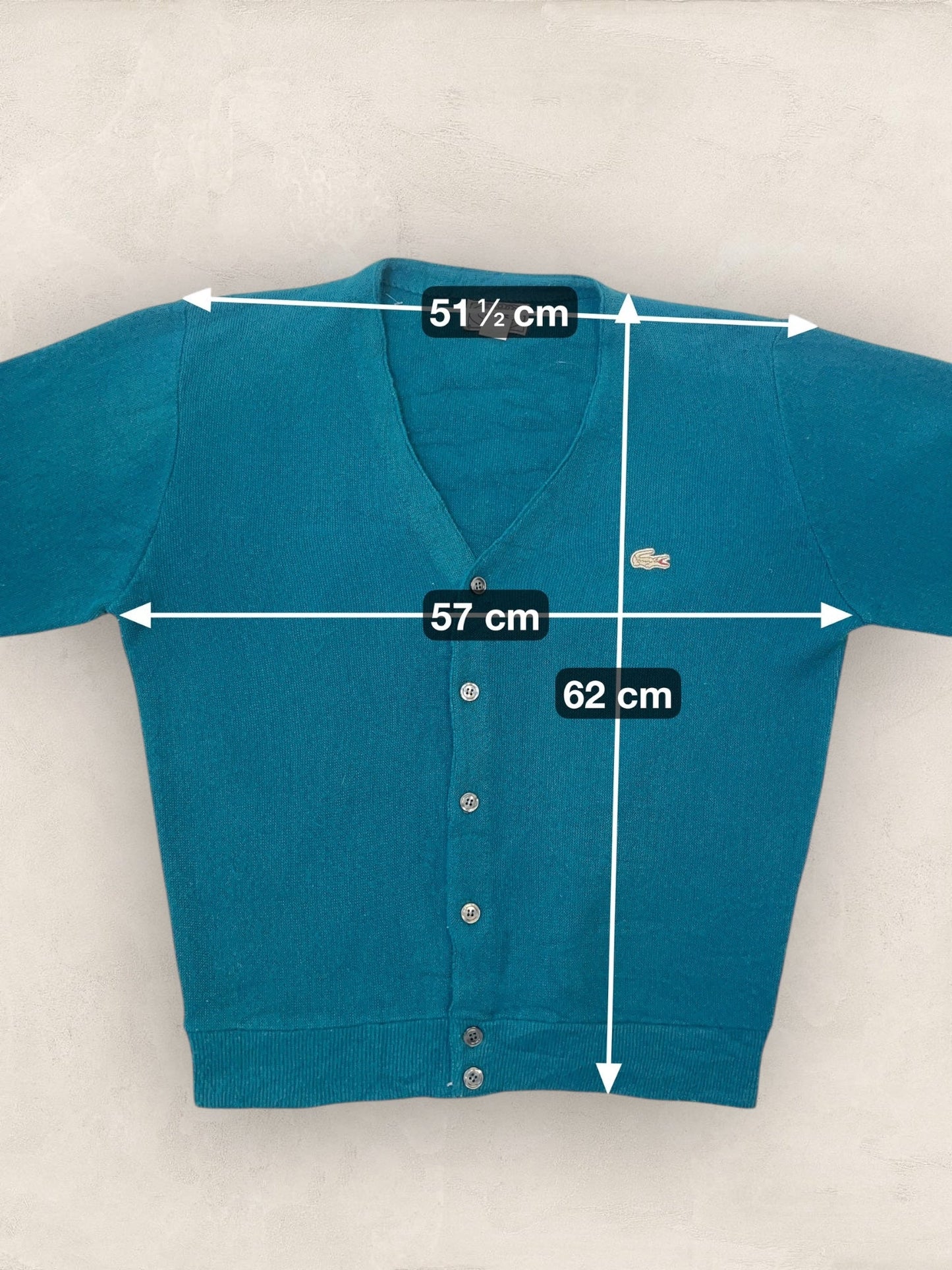 Cardigan Homme Lacoste Izod Bleu S Ref:3990 - Bleu - S - amifrip